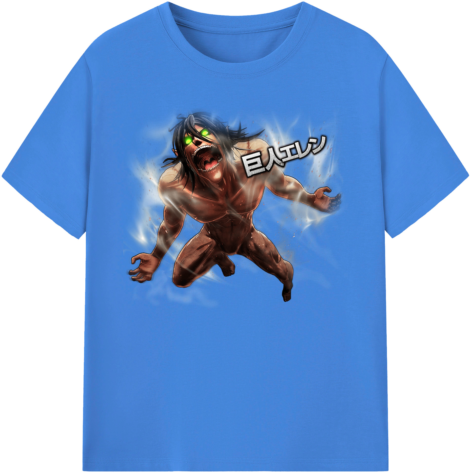 （画像用） 進撃の巨人 Attack on Titan 綿100％ メンズ半袖Tシャツ｜肌触りやわらか＆通気性