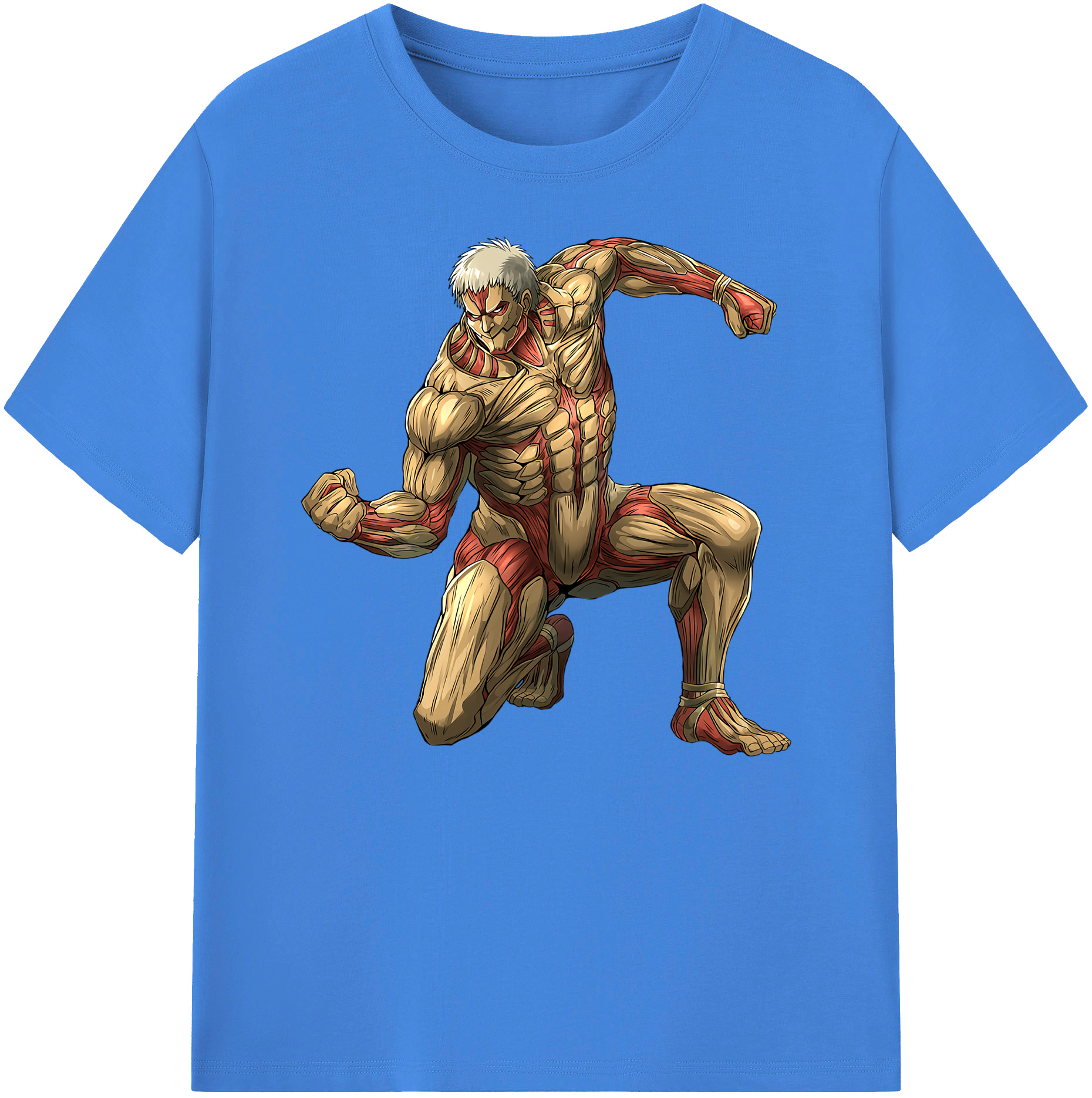 （画像用） 進撃の巨人 Attack on Titan 綿100％ メンズ半袖Tシャツ｜肌触りやわらか＆通気性