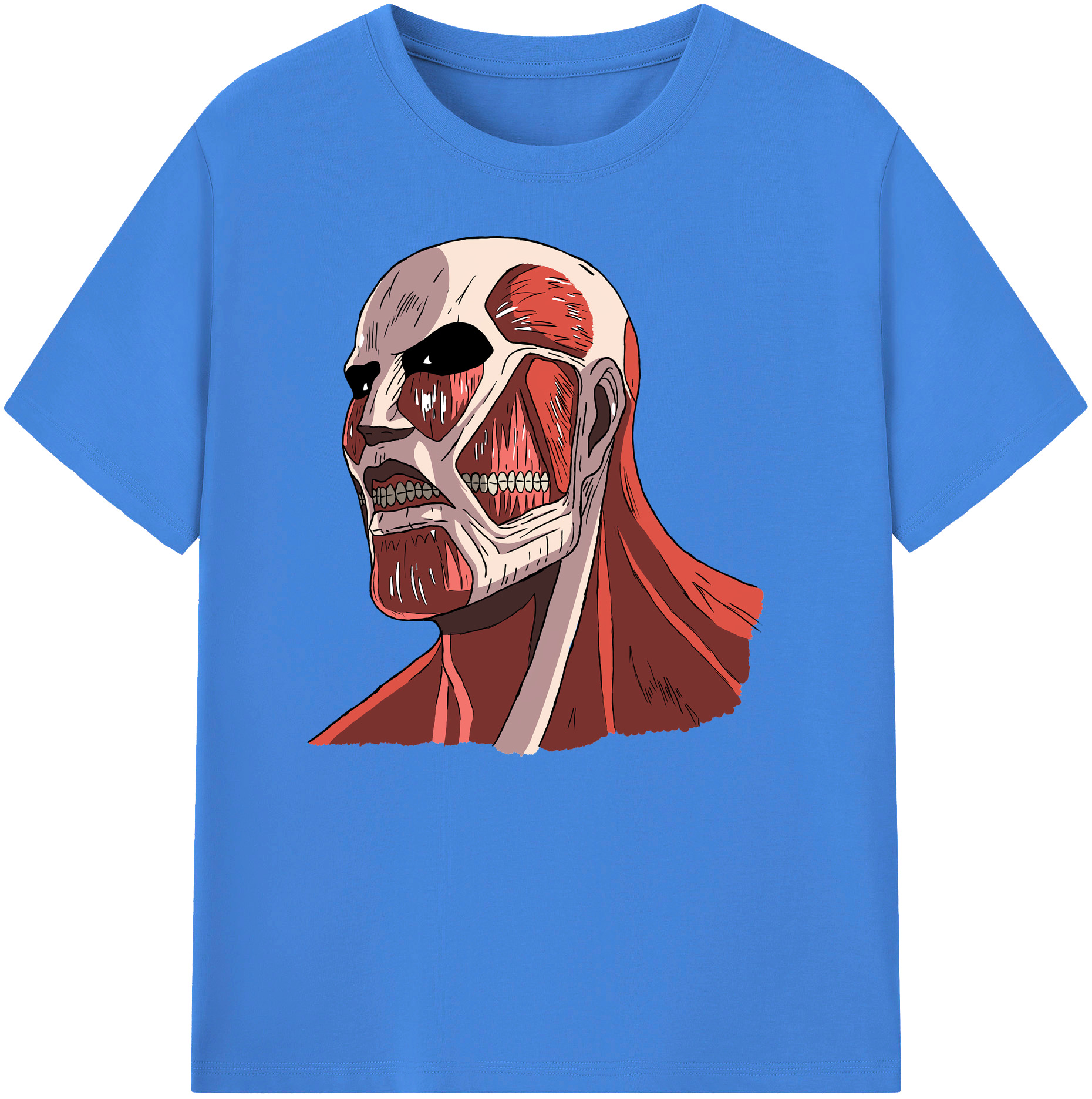 （画像用） 進撃の巨人 Attack on Titan 綿100％ メンズ半袖Tシャツ｜肌触りやわらか＆通気性