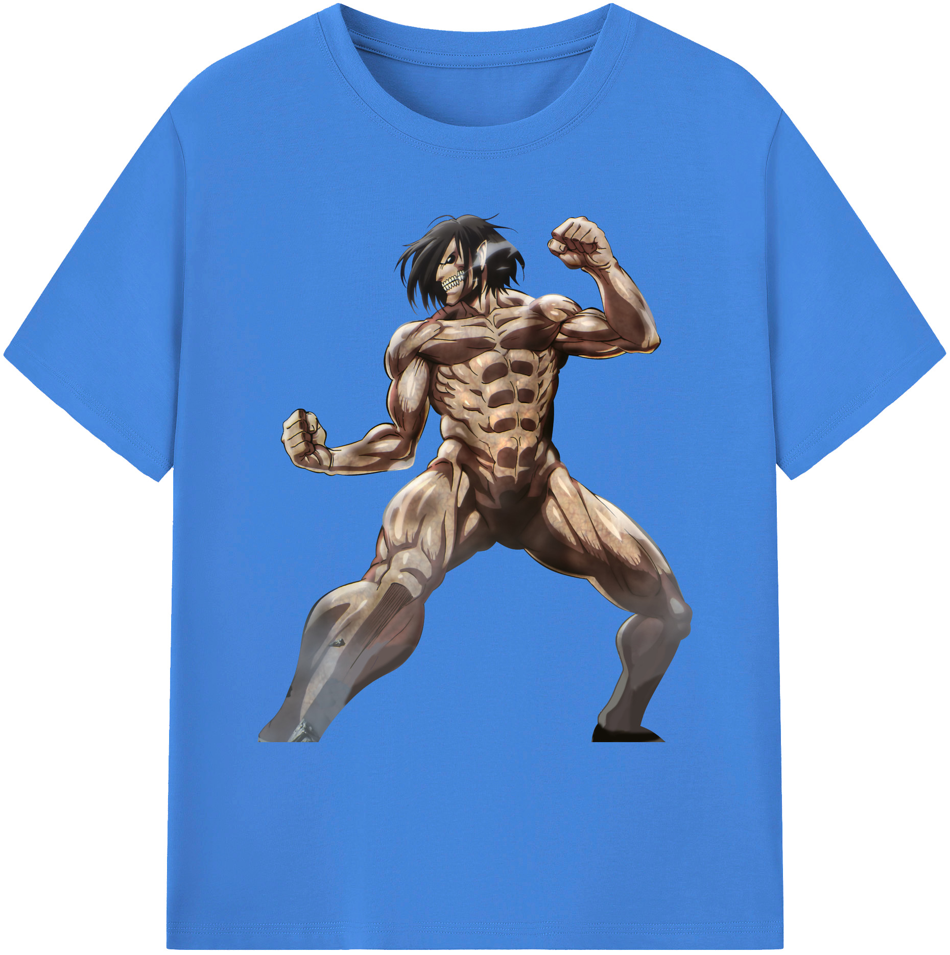 （画像用） 進撃の巨人 Attack on Titan 綿100％ メンズ半袖Tシャツ｜肌触りやわらか＆通気性