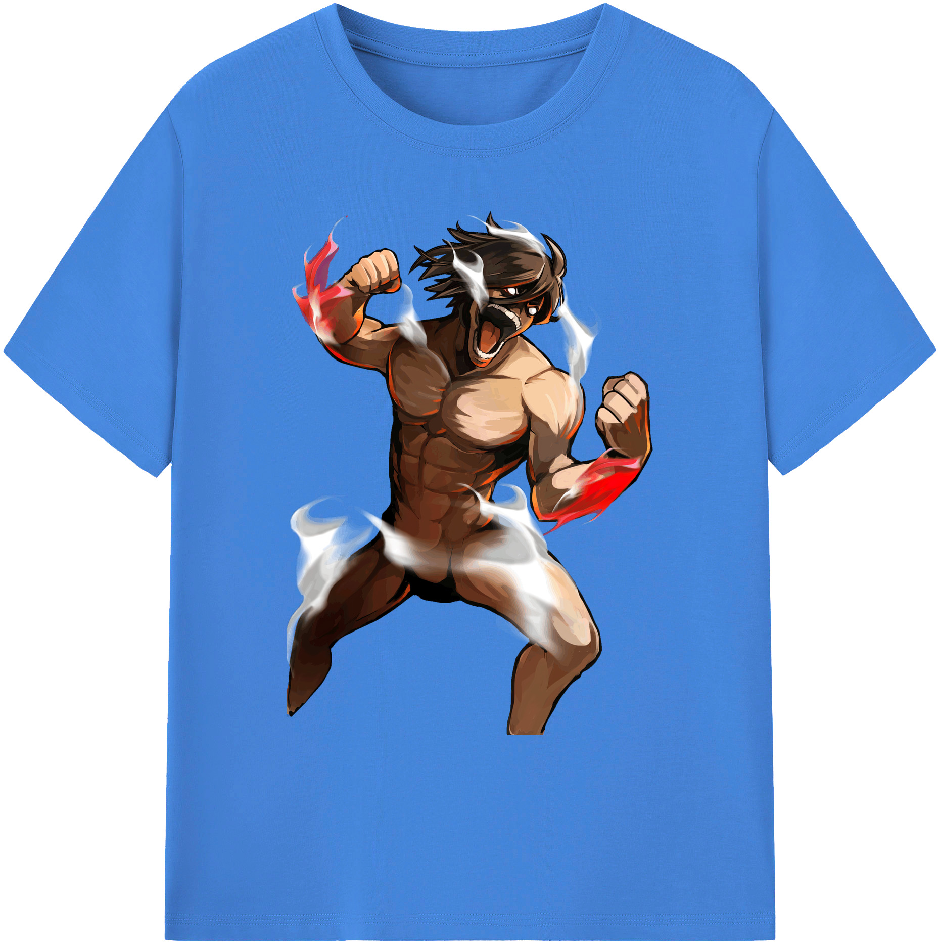 （画像用） 進撃の巨人 Attack on Titan 綿100％ メンズ半袖Tシャツ｜肌触りやわらか＆通気性