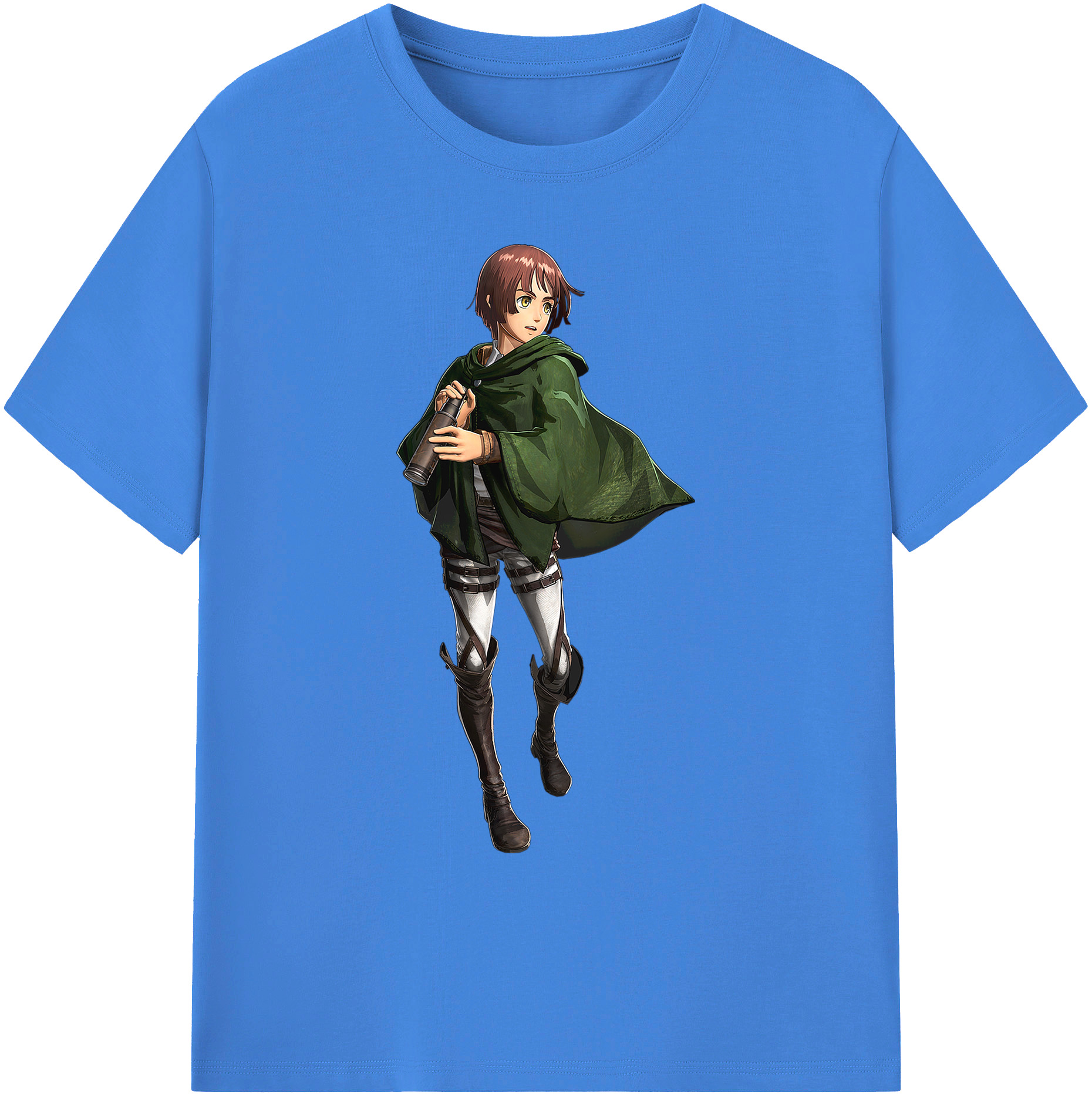 （画像用） 進撃の巨人 Attack on Titan 綿100％ メンズ半袖Tシャツ｜肌触りやわらか＆通気性