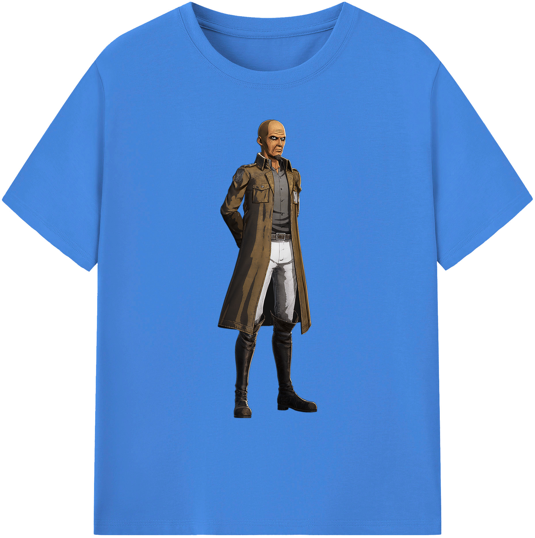 （画像用） 進撃の巨人 Attack on Titan 綿100％ メンズ半袖Tシャツ｜肌触りやわらか＆通気性