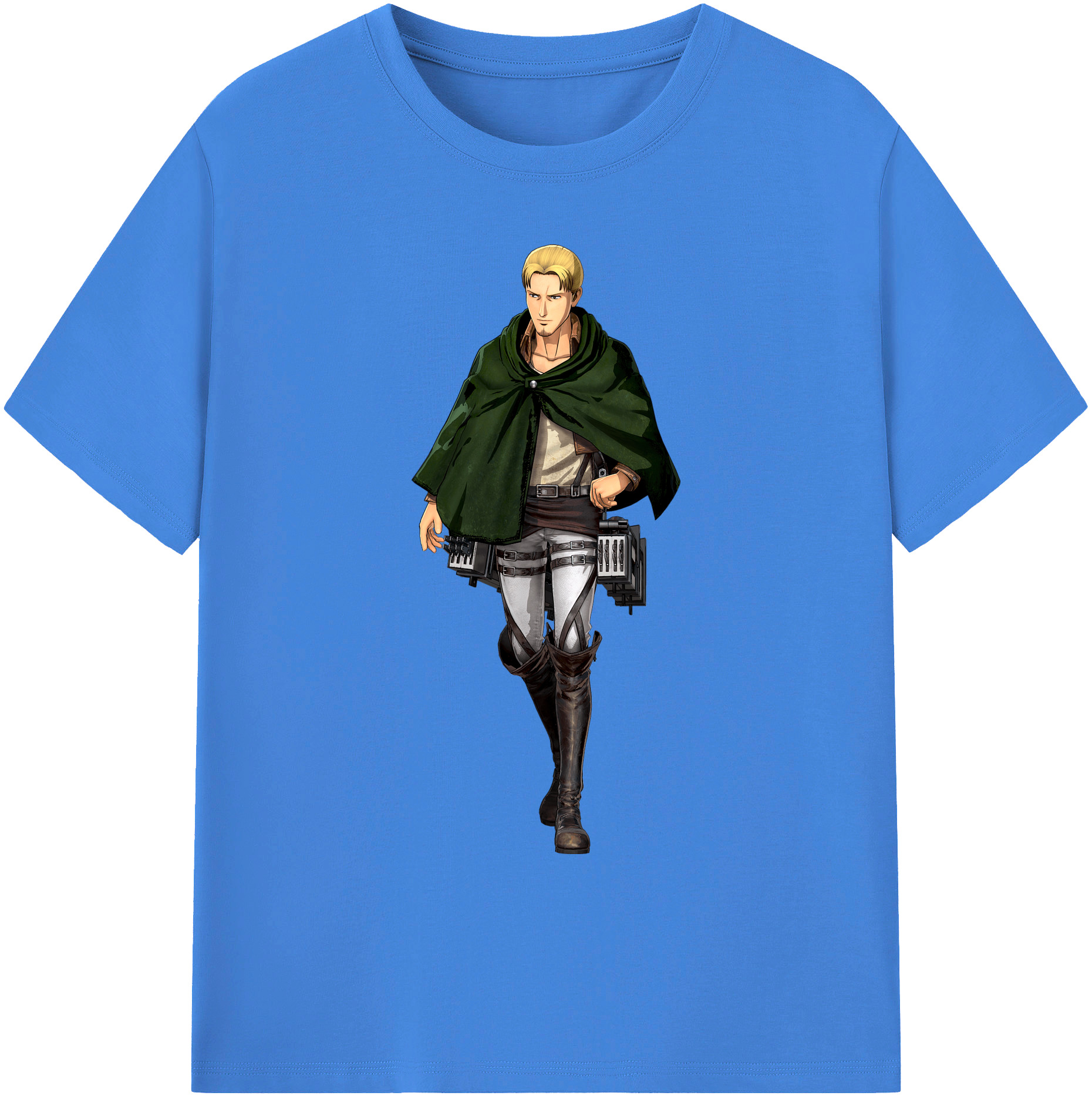 （画像用） 進撃の巨人 Attack on Titan 綿100％ メンズ半袖Tシャツ｜肌触りやわらか＆通気性