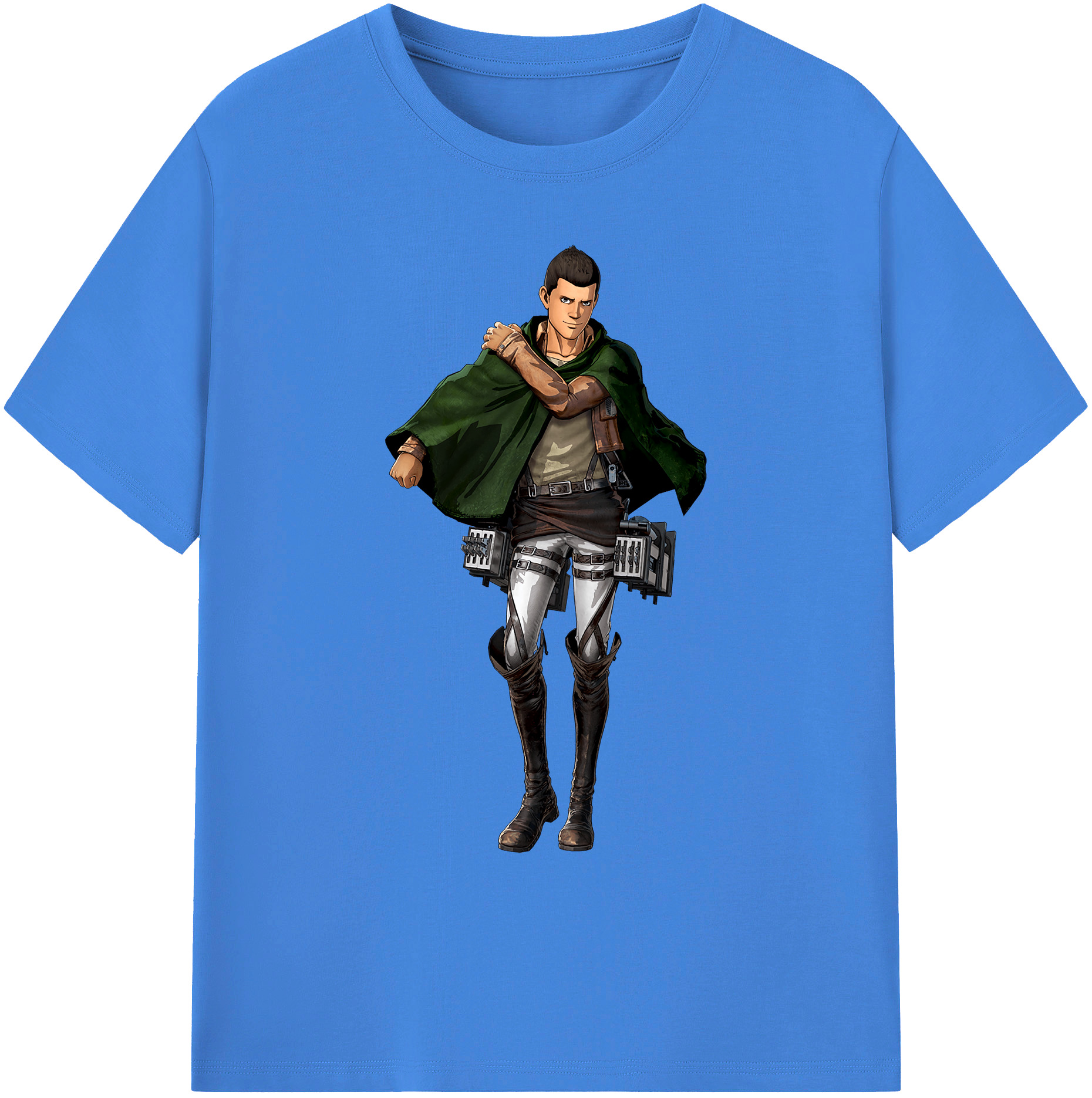 （画像用） 進撃の巨人 Attack on Titan 綿100％ メンズ半袖Tシャツ｜肌触りやわらか＆通気性