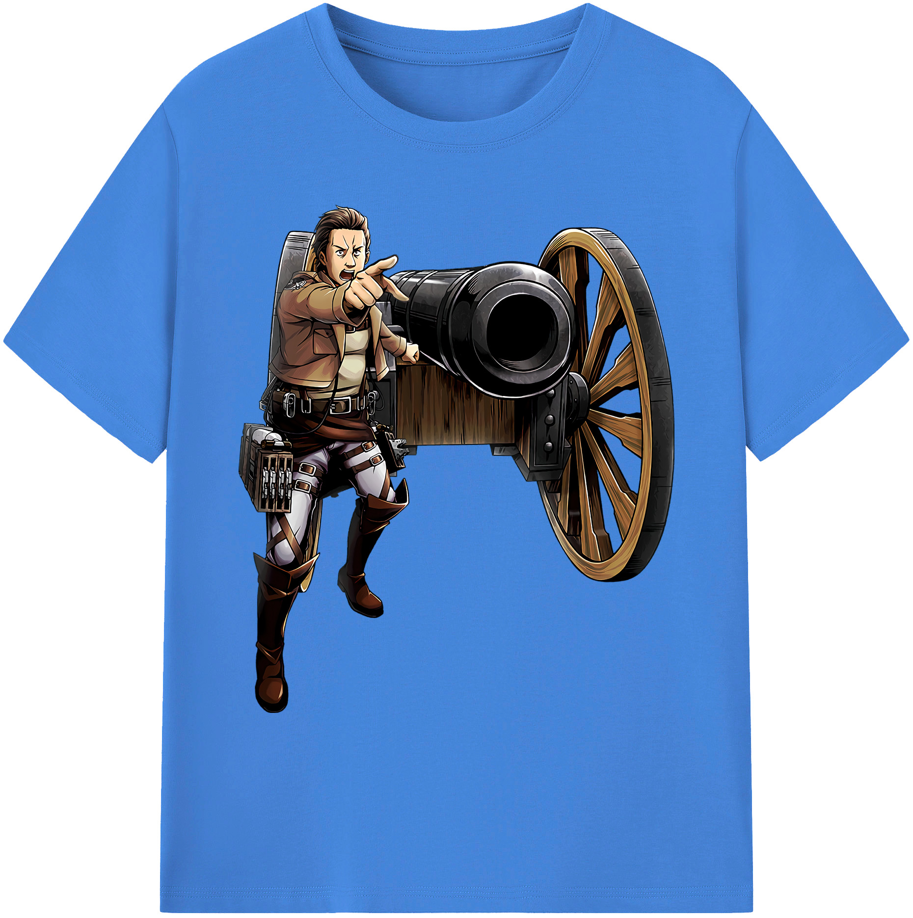 （画像用） 進撃の巨人 Attack on Titan 綿100％ メンズ半袖Tシャツ｜肌触りやわらか＆通気性