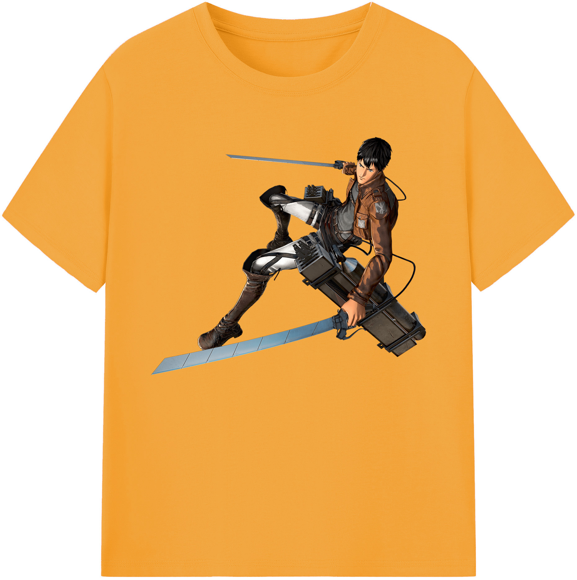 （画像用） 進撃の巨人 ベルトルト・フーバー Attack on Titan Bertholdt Hoover 綿100％ メンズ半袖Tシャツ｜肌触りやわらか＆通気性
