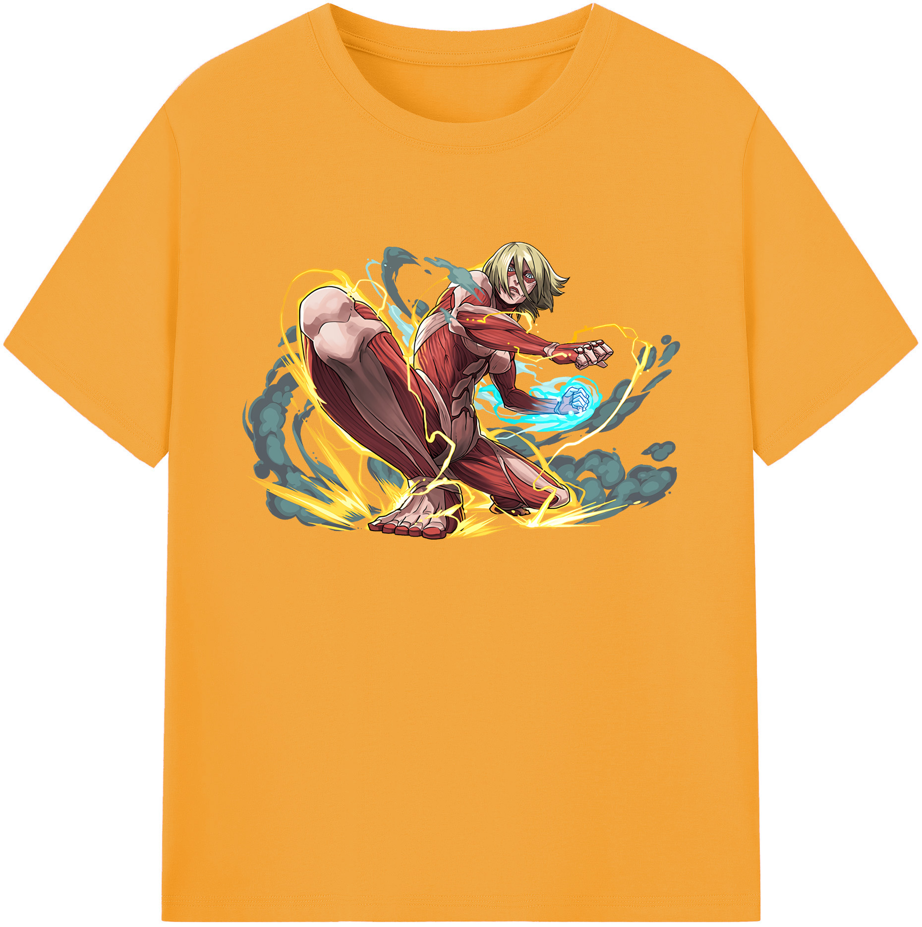 （画像用） 進撃の巨人 Attack on Titan 綿100％ メンズ半袖Tシャツ｜肌触りやわらか＆通気性