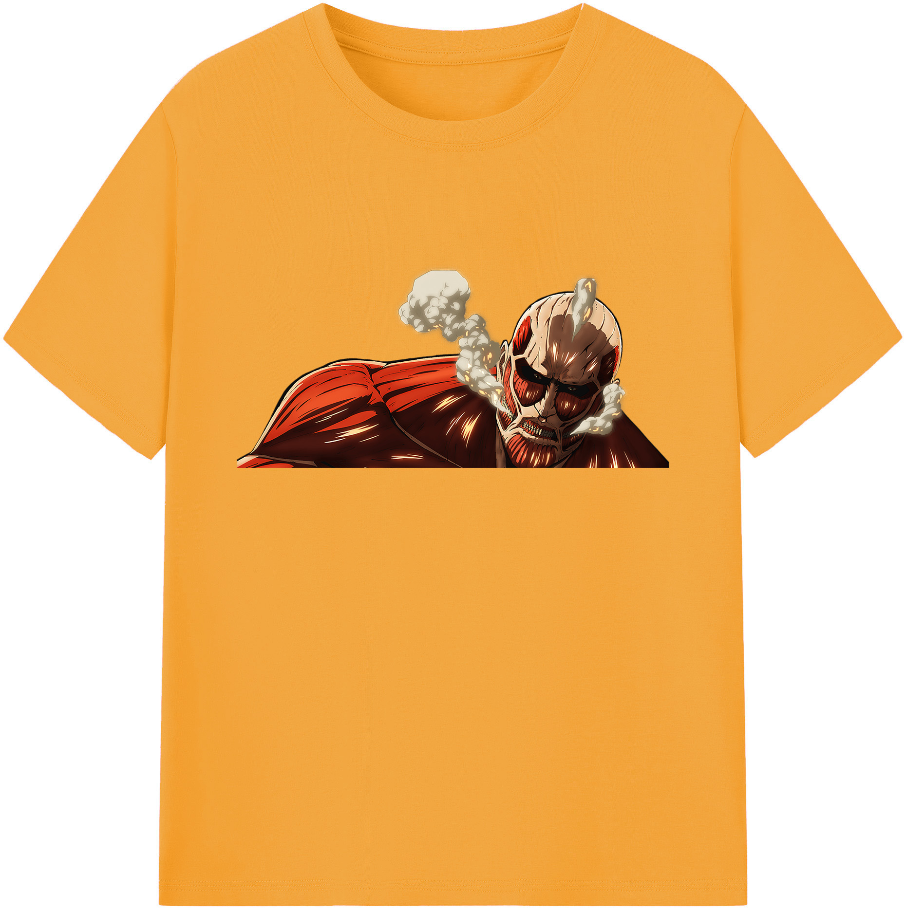 （画像用） 進撃の巨人 Attack on Titan 綿100％ メンズ半袖Tシャツ｜肌触りやわらか＆通気性