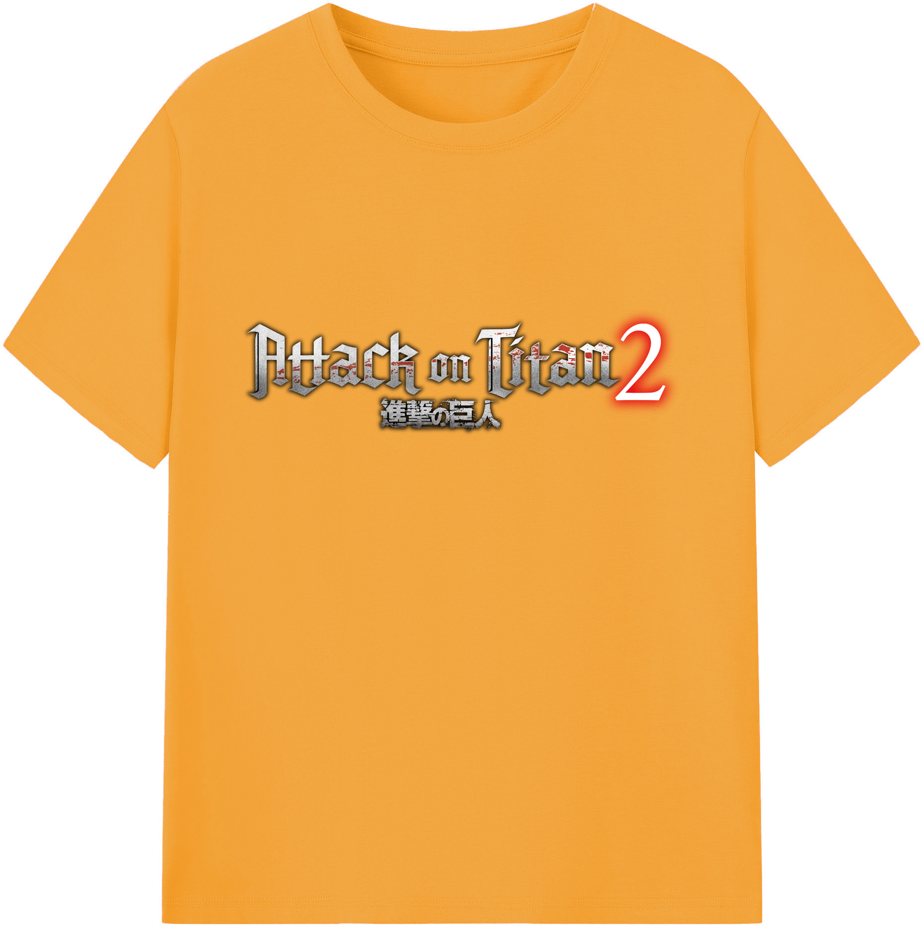 （画像用） 進撃の巨人 Attack on Titan 綿100％ メンズ半袖Tシャツ｜肌触りやわらか＆通気性