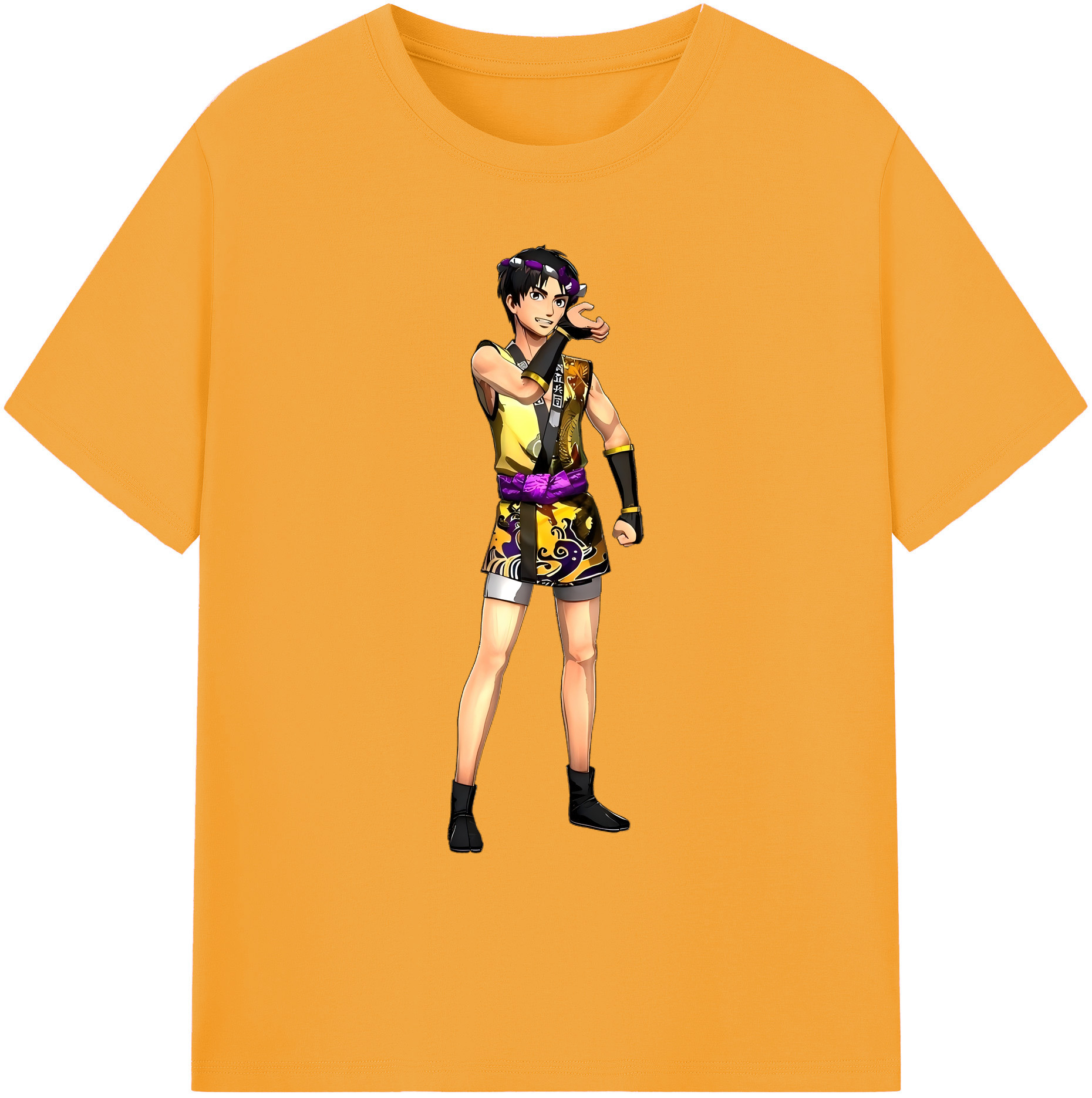 （画像用） 進撃の巨人 リヴァイ·アッカーマン Attack on Titan Levi Ackerman 綿100％ メンズ半袖Tシャツ｜肌触りやわらか＆通気性