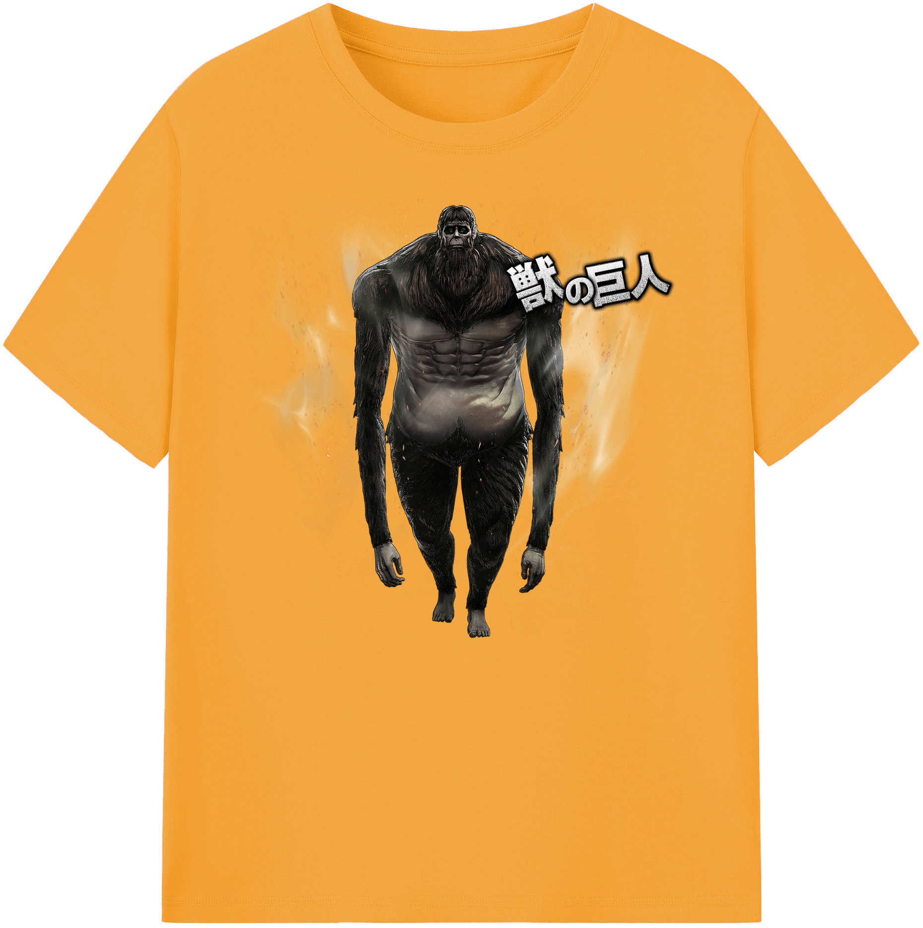 （画像用） 進撃の巨人 Attack on Titan 綿100％ メンズ半袖Tシャツ｜肌触りやわらか＆通気性