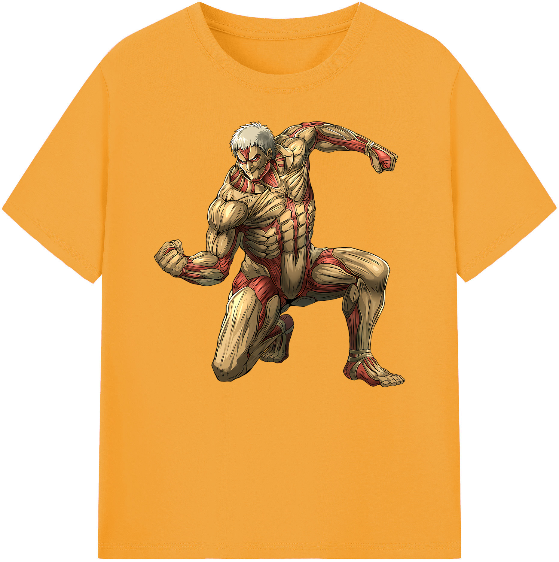 （画像用） 進撃の巨人 Attack on Titan 綿100％ メンズ半袖Tシャツ｜肌触りやわらか＆通気性