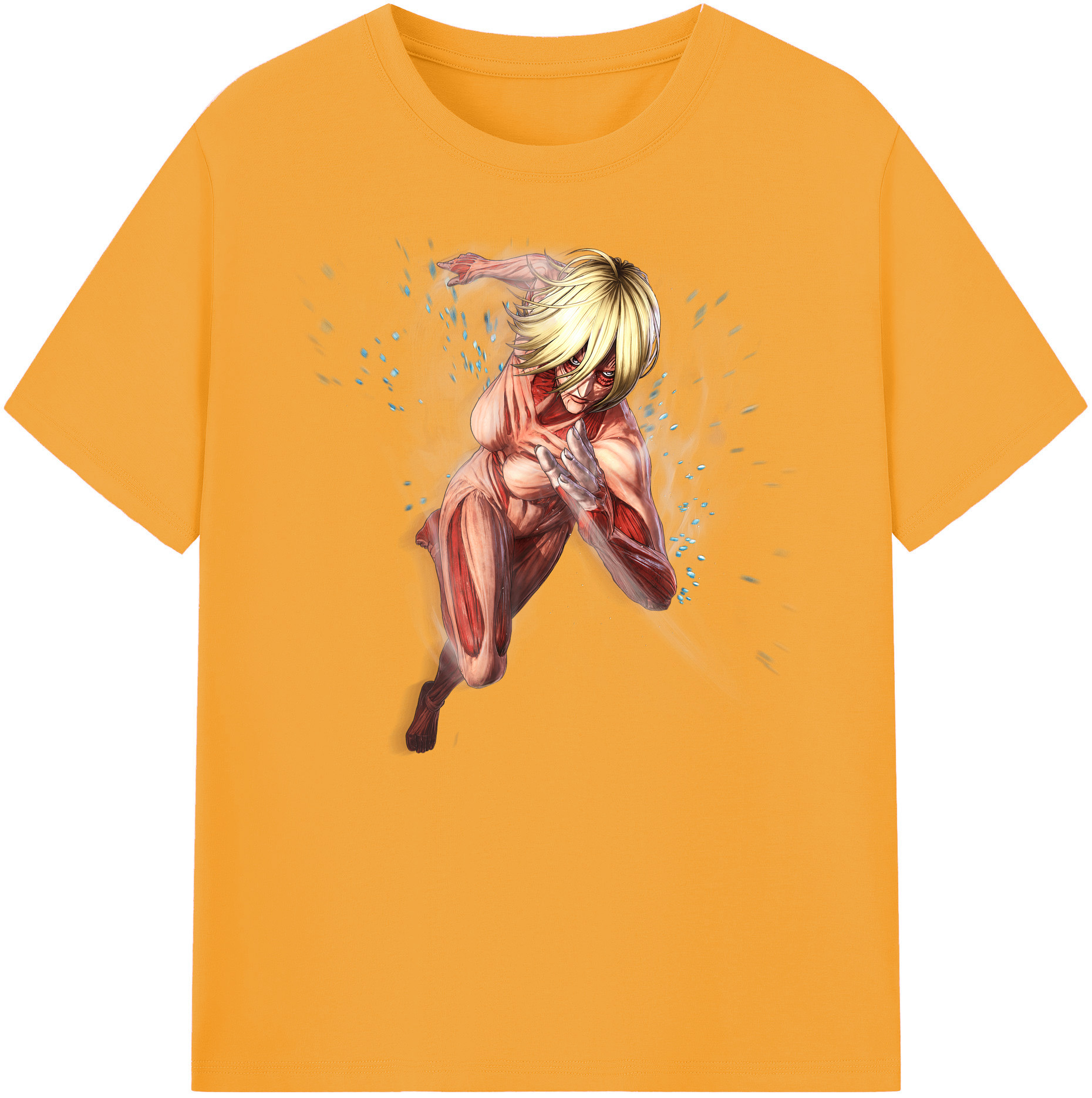 （画像用） 進撃の巨人 Attack on Titan 綿100％ メンズ半袖Tシャツ｜肌触りやわらか＆通気性