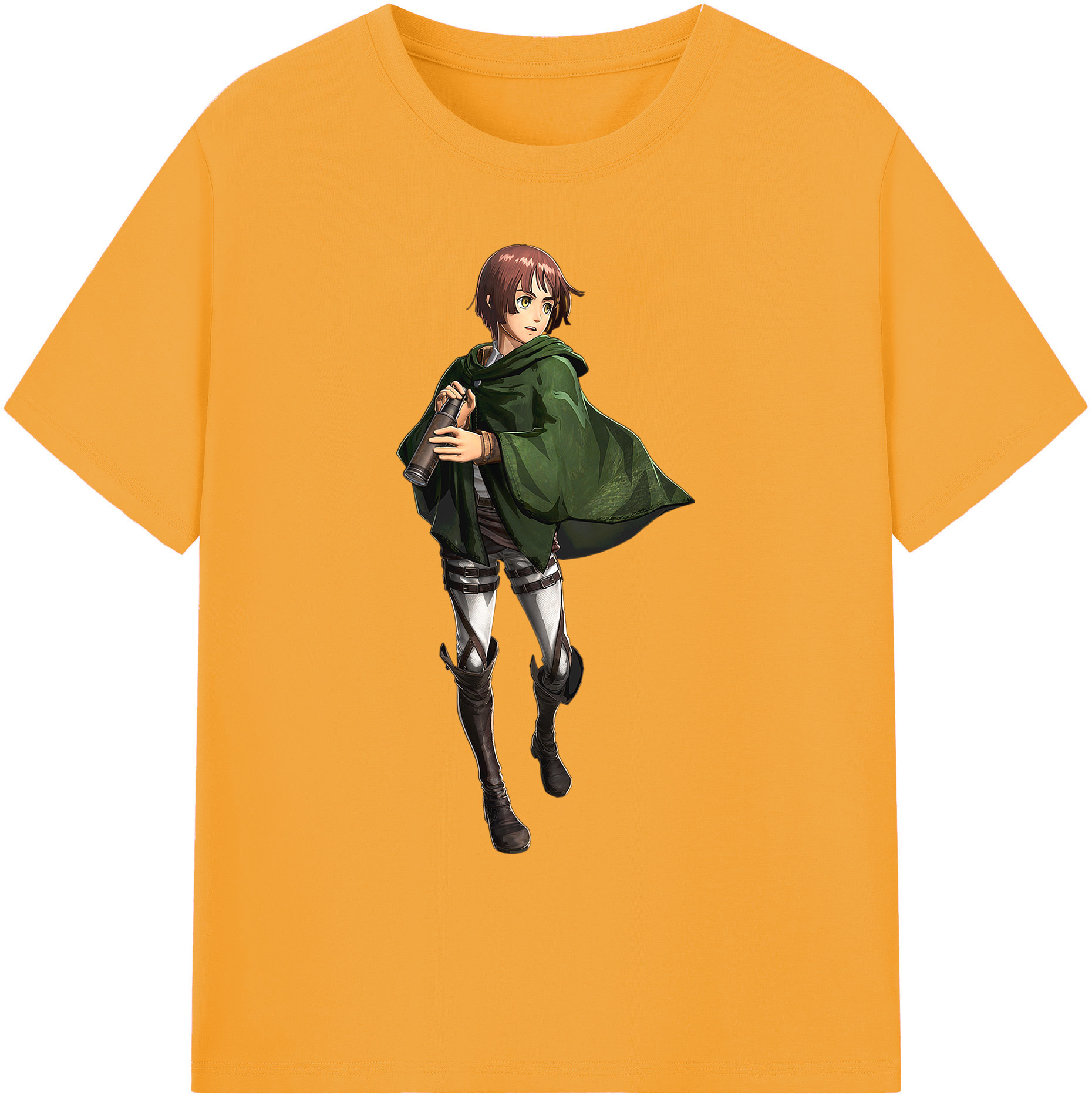 （画像用） 進撃の巨人 Attack on Titan 綿100％ メンズ半袖Tシャツ｜肌触りやわらか＆通気性