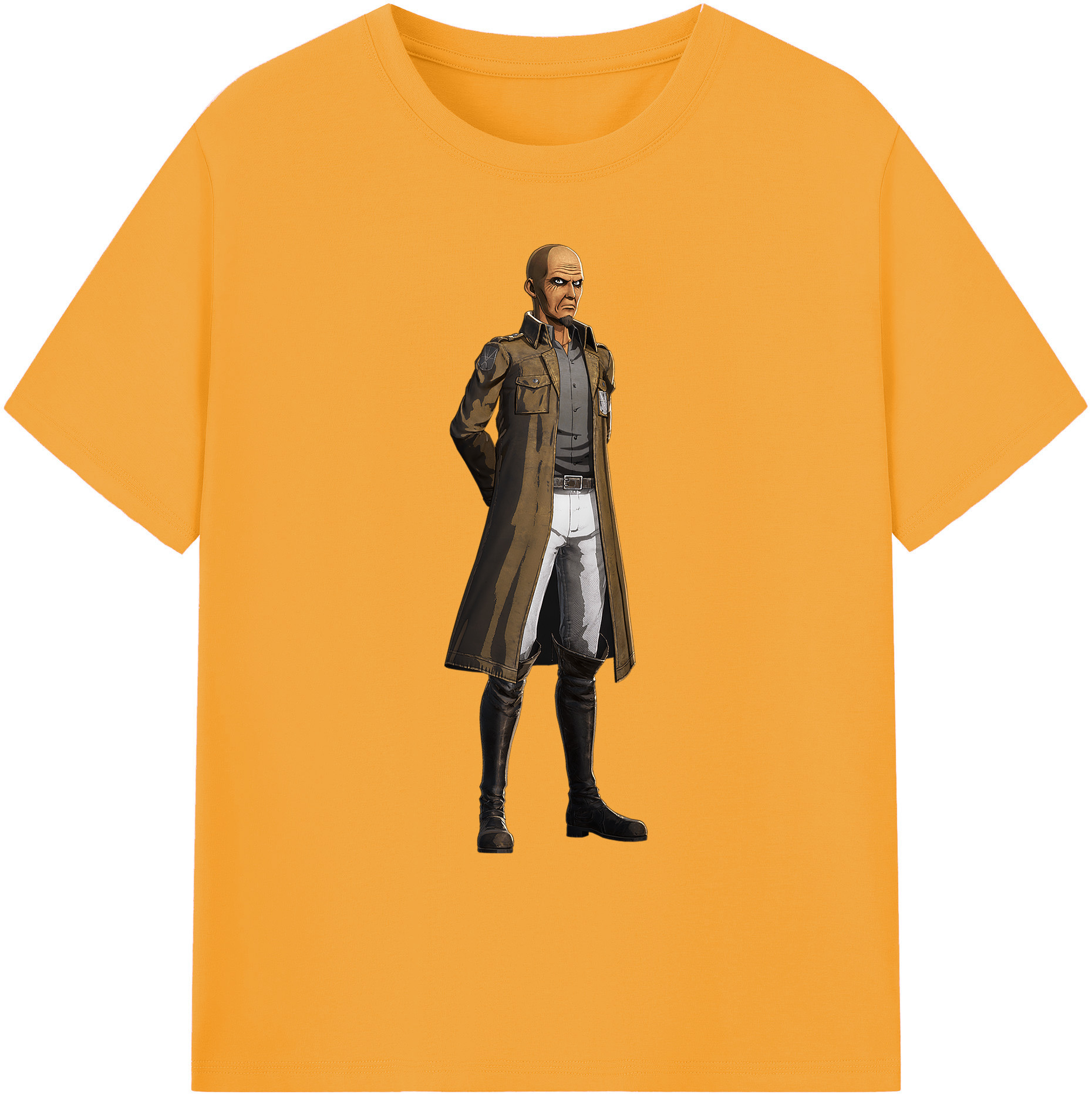 （画像用） 進撃の巨人 Attack on Titan 綿100％ メンズ半袖Tシャツ｜肌触りやわらか＆通気性