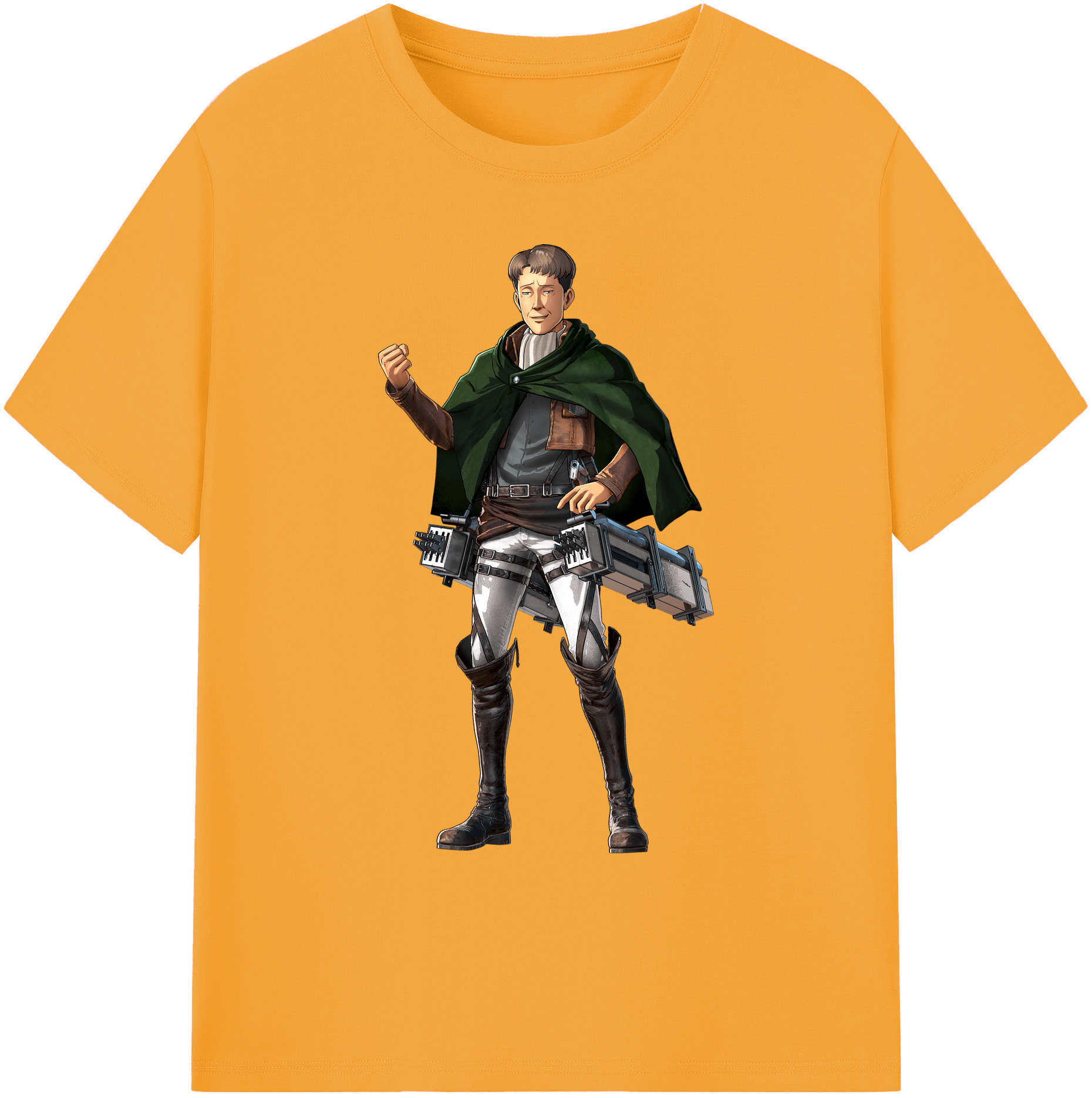 （画像用） 進撃の巨人 Attack on Titan 綿100％ メンズ半袖Tシャツ｜肌触りやわらか＆通気性