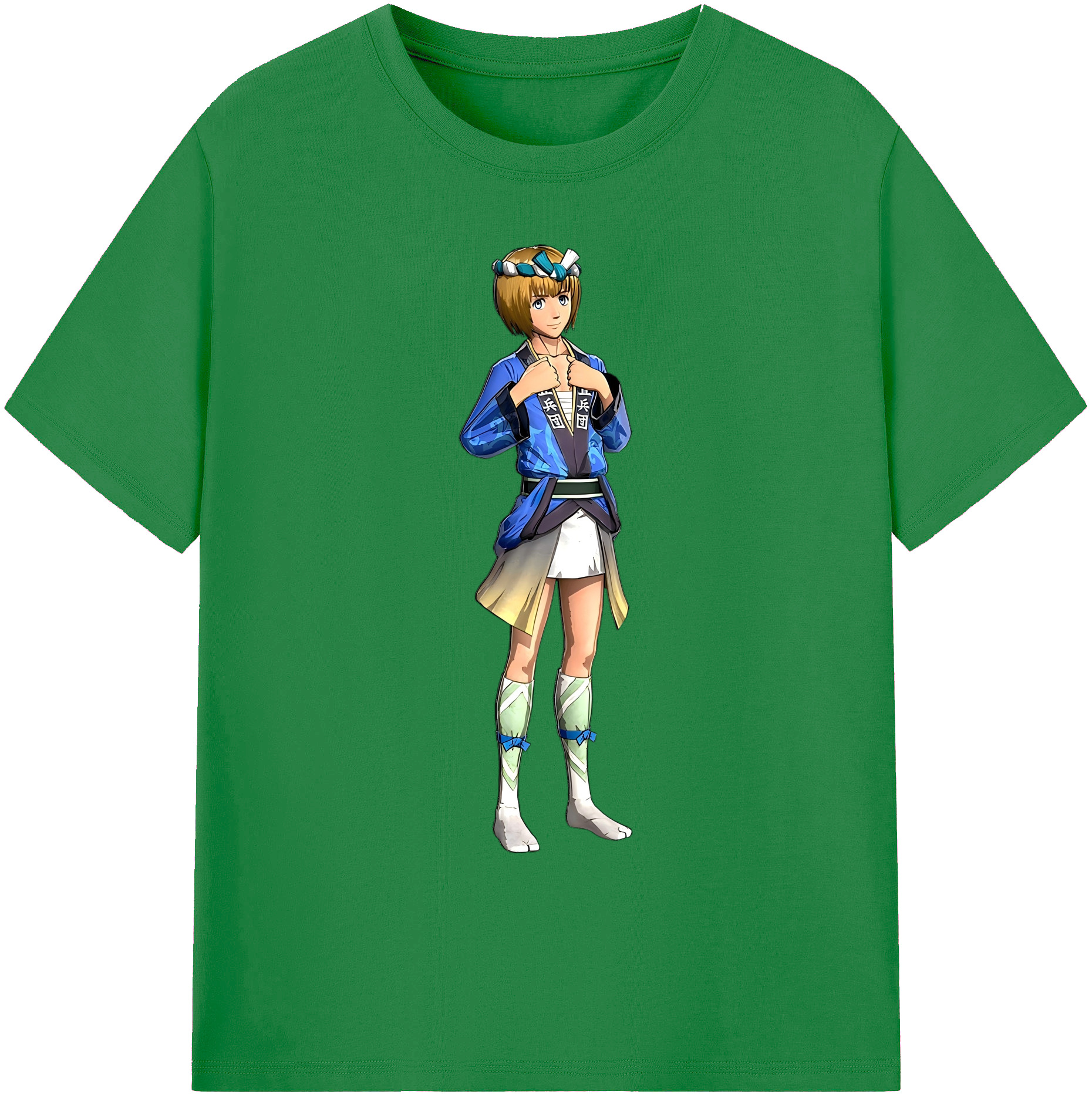（画像用） 進撃の巨人 アルミン·アルレルト Attack on Titan Armin Arlert 綿100％ メンズ半袖Tシャツ｜肌触りやわらか＆通気性