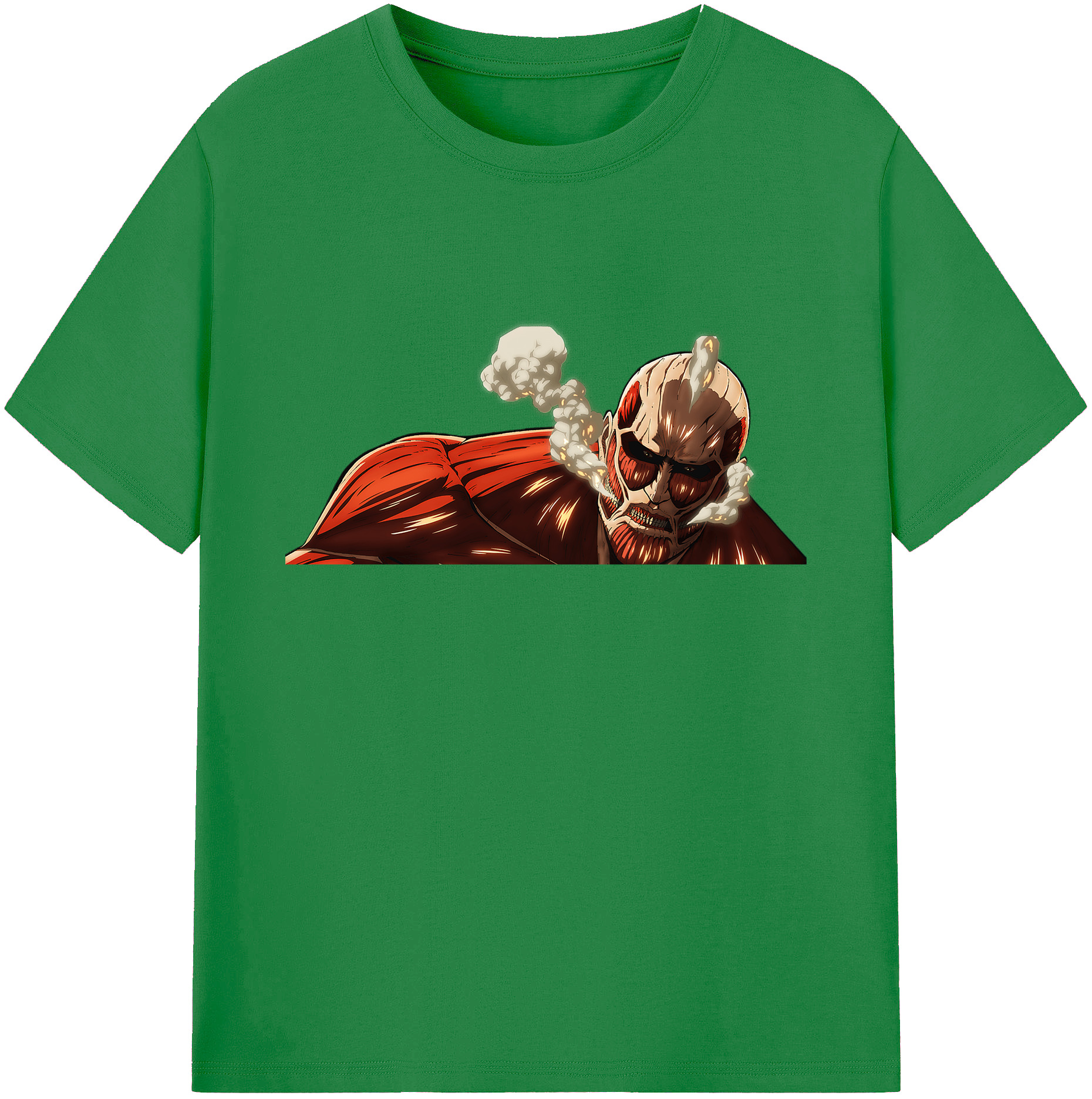 （画像用） 進撃の巨人 Attack on Titan 綿100％ メンズ半袖Tシャツ｜肌触りやわらか＆通気性
