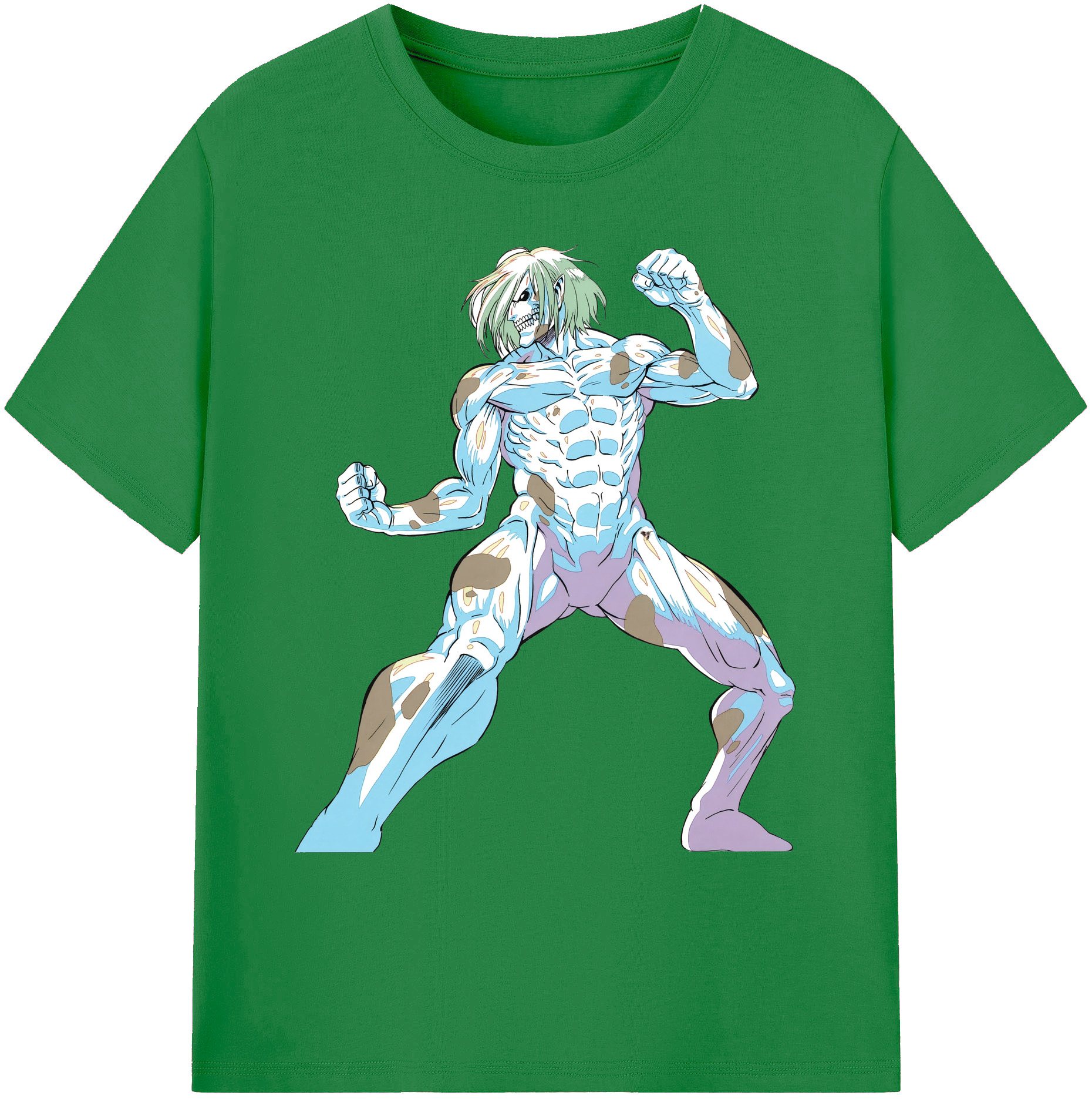 （画像用） 進撃の巨人 Attack on Titan 綿100％ メンズ半袖Tシャツ｜肌触りやわらか＆通気性