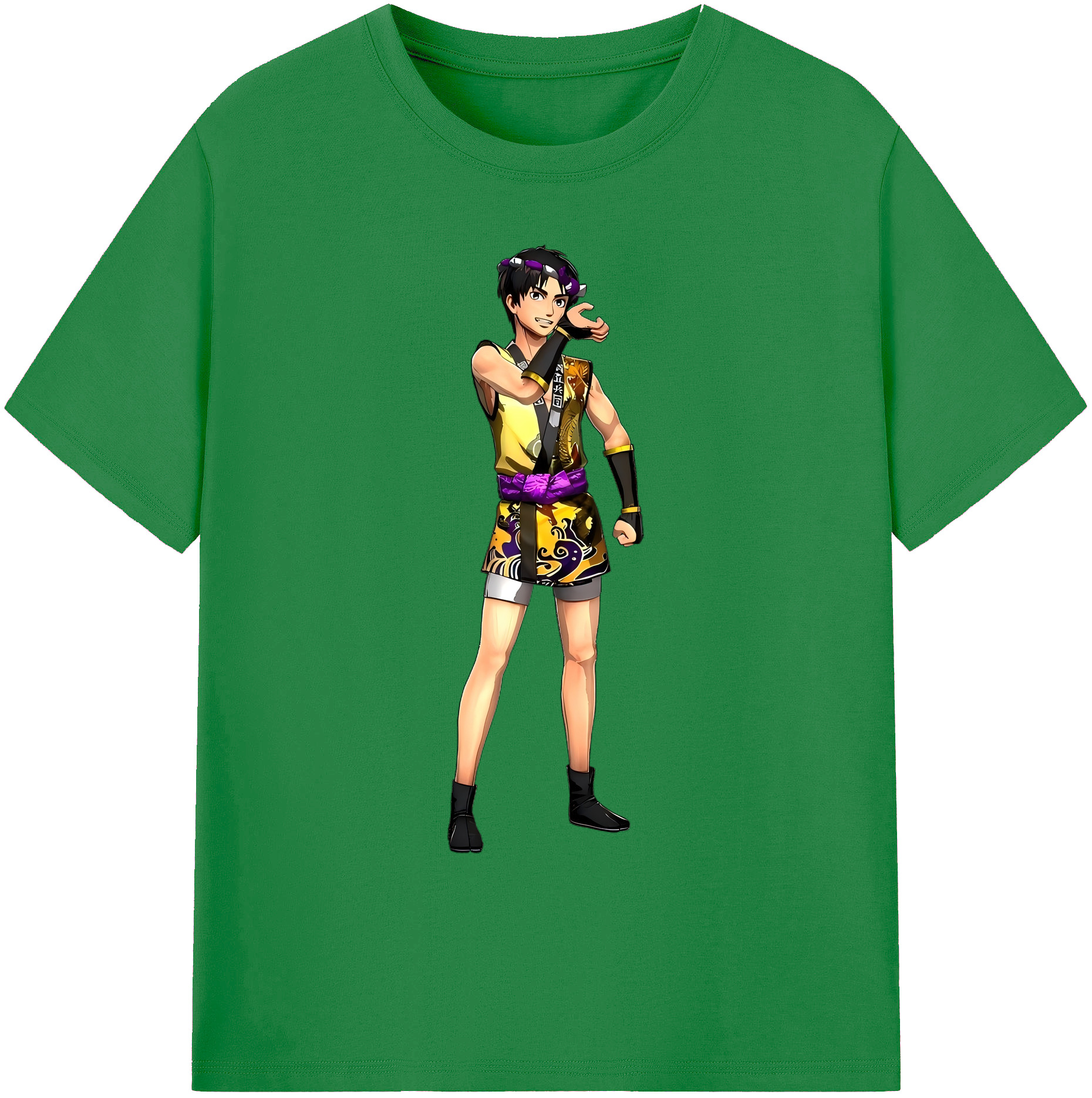 （画像用） 進撃の巨人 リヴァイ·アッカーマン Attack on Titan Levi Ackerman 綿100％ メンズ半袖Tシャツ｜肌触りやわらか＆通気性