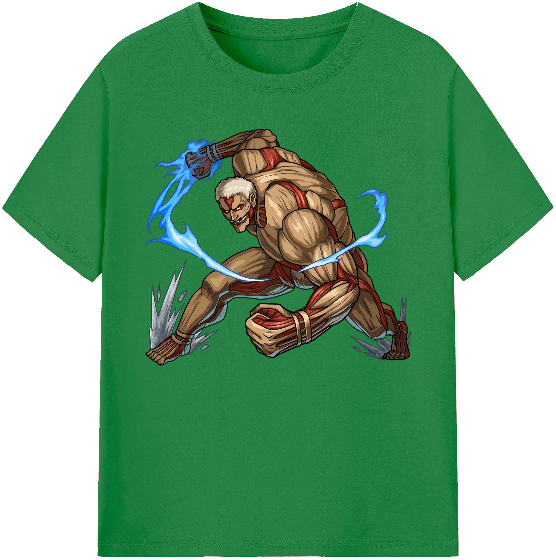 （画像用） 進撃の巨人 Attack on Titan 綿100％ メンズ半袖Tシャツ｜肌触りやわらか＆通気性