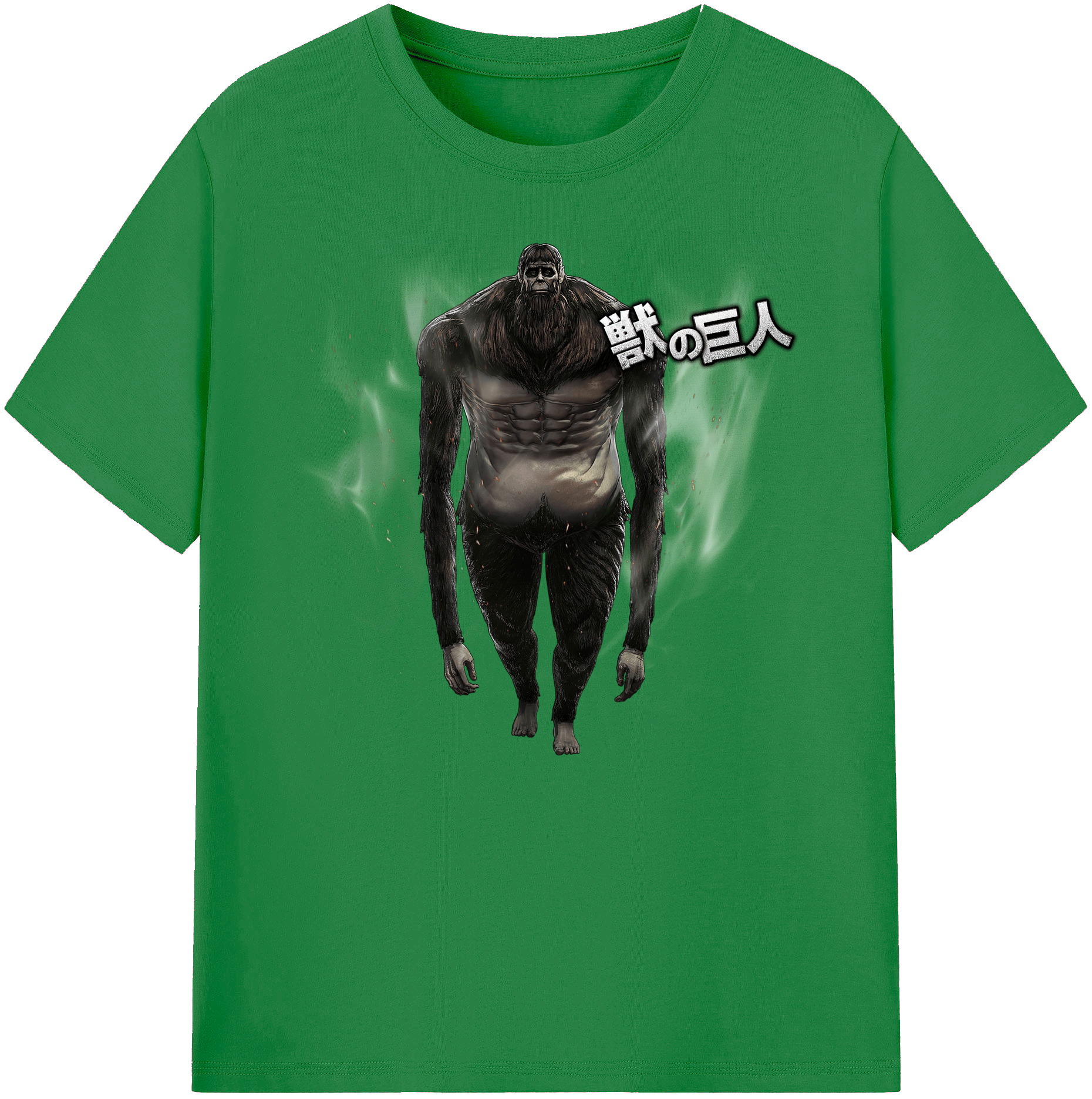（画像用） 進撃の巨人 Attack on Titan 綿100％ メンズ半袖Tシャツ｜肌触りやわらか＆通気性