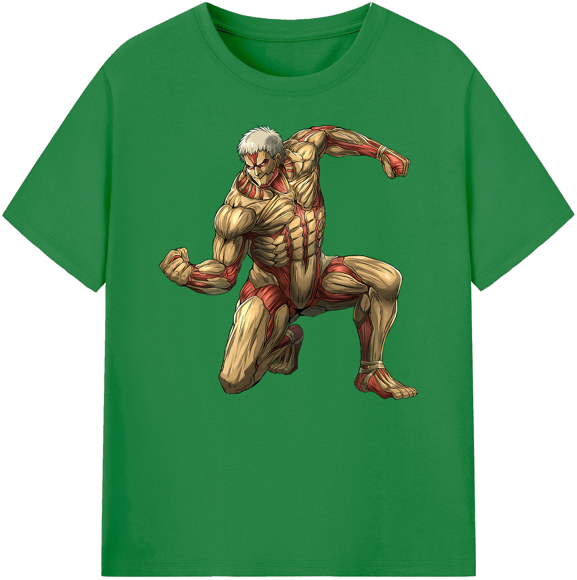 （画像用） 進撃の巨人 Attack on Titan 綿100％ メンズ半袖Tシャツ｜肌触りやわらか＆通気性