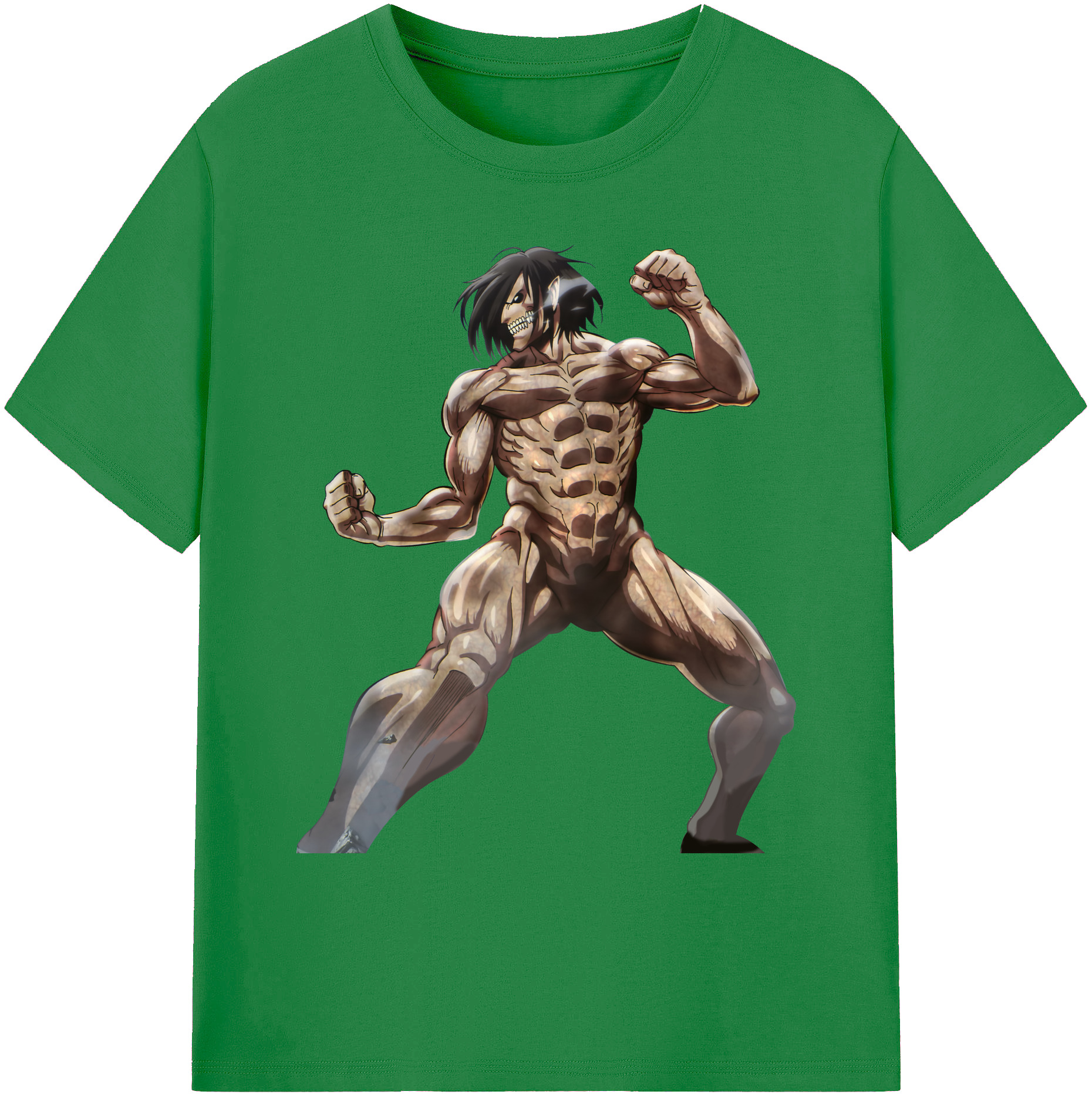 （画像用） 進撃の巨人 Attack on Titan 綿100％ メンズ半袖Tシャツ｜肌触りやわらか＆通気性