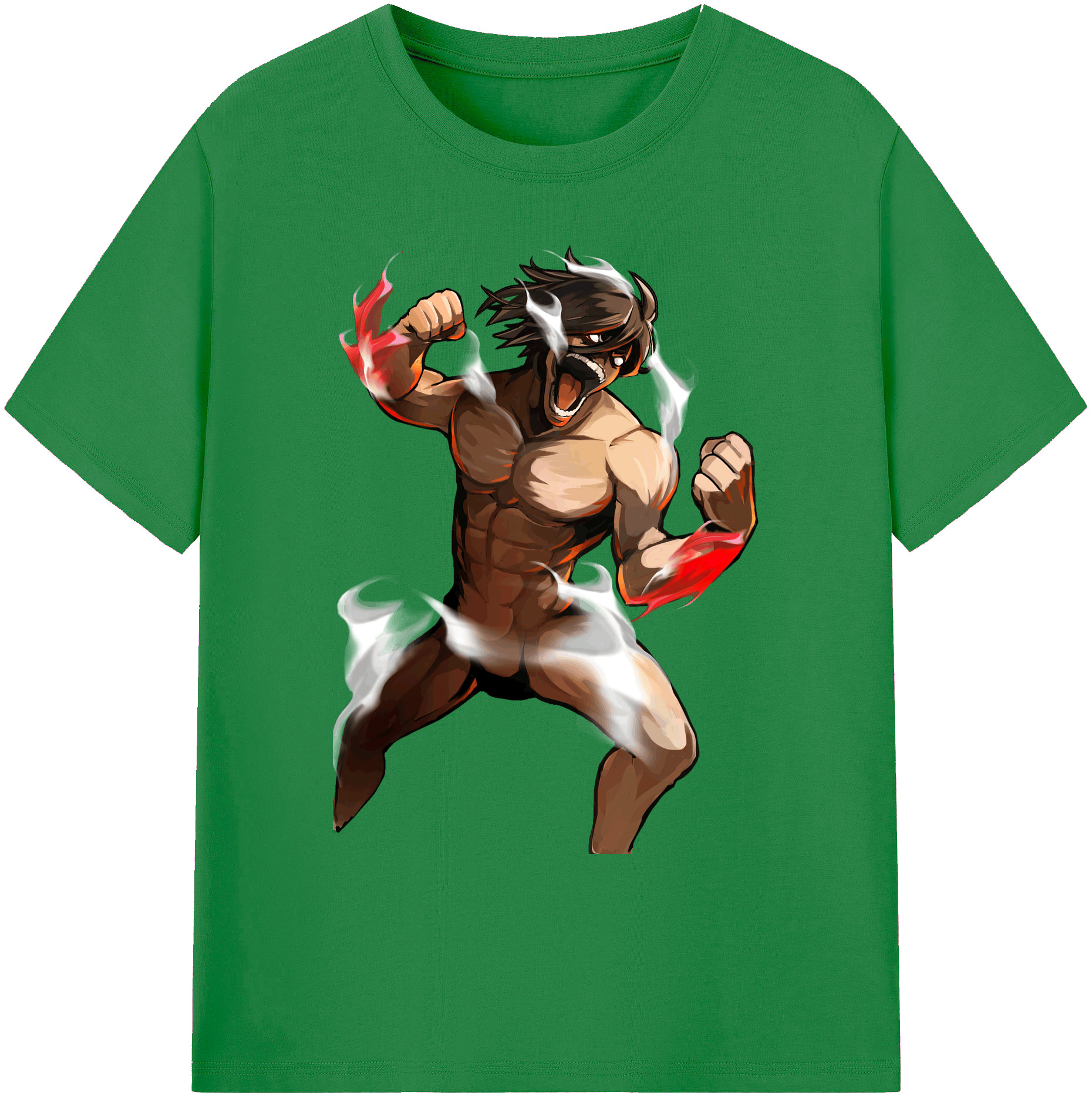 （画像用） 進撃の巨人 Attack on Titan 綿100％ メンズ半袖Tシャツ｜肌触りやわらか＆通気性