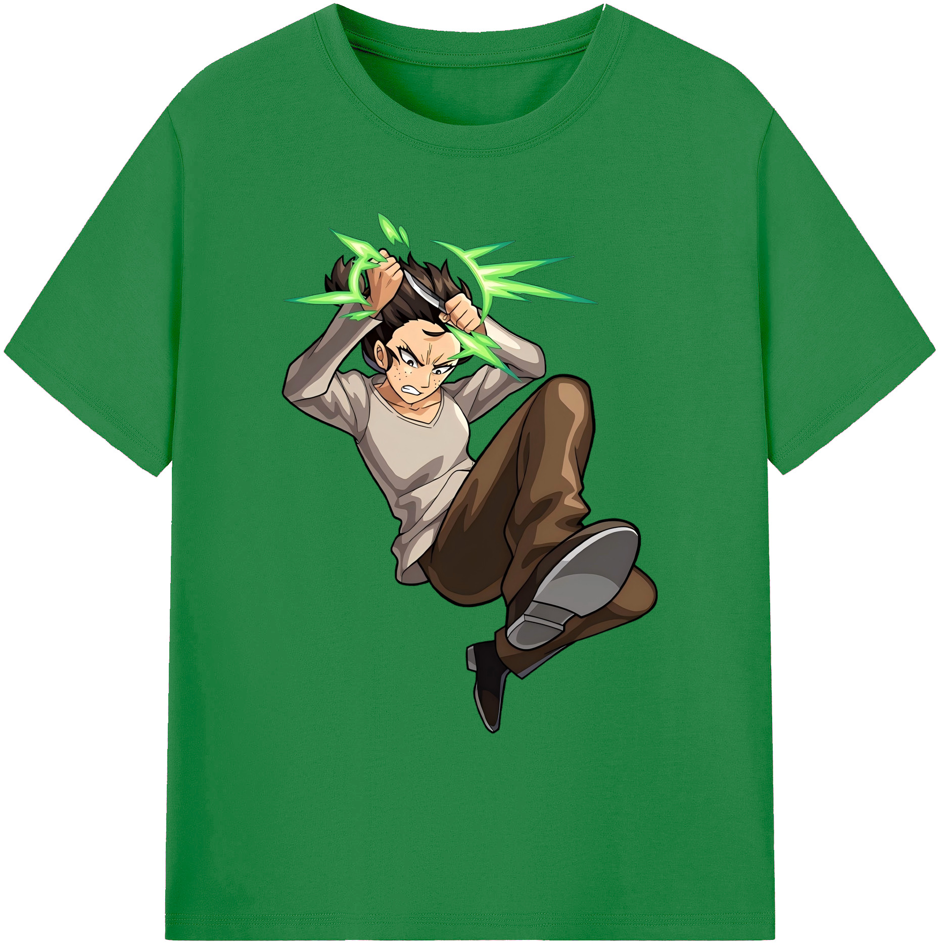 （画像用） 進撃の巨人 Attack on Titan 綿100％ メンズ半袖Tシャツ｜肌触りやわらか＆通気性