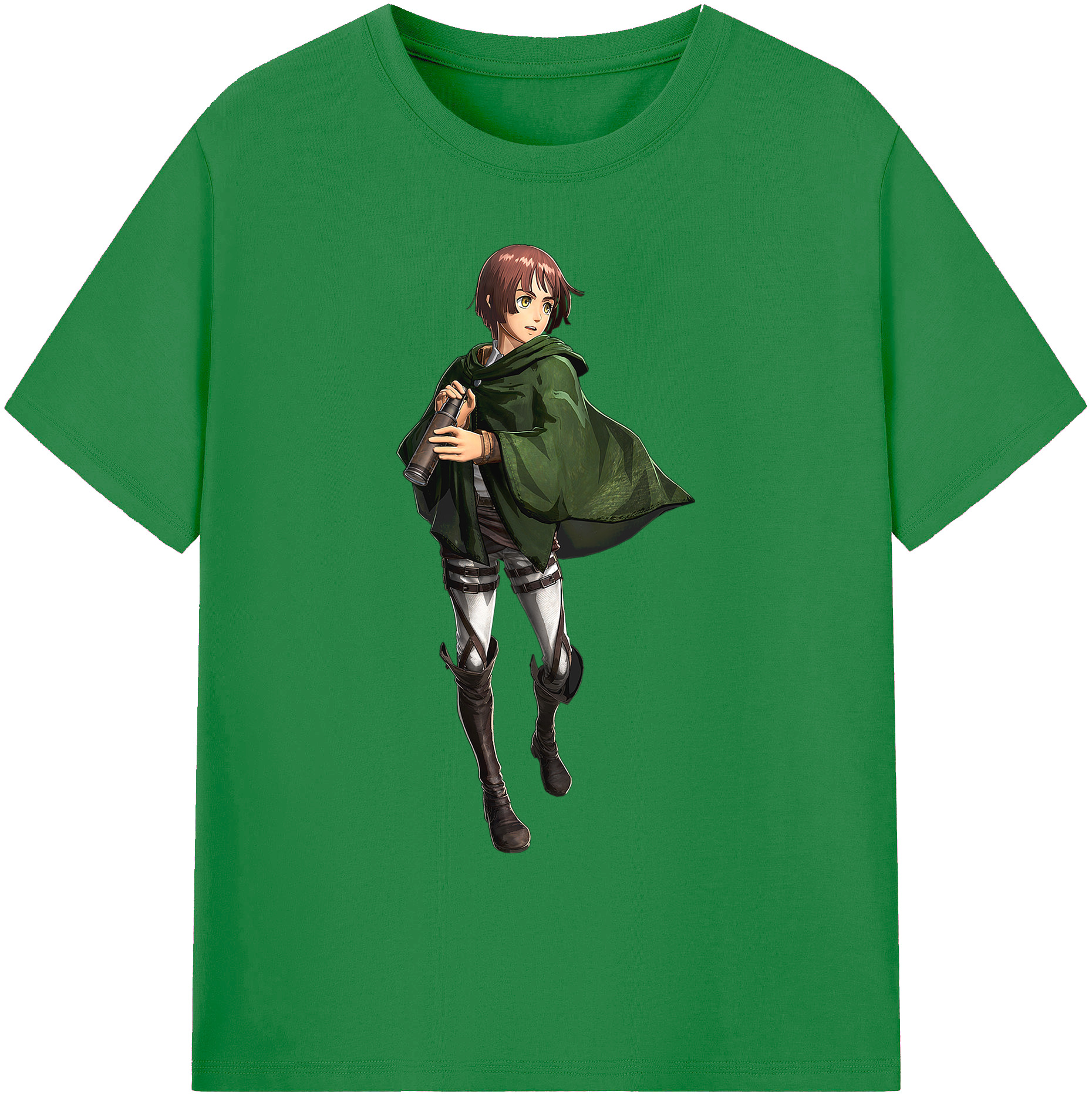 （画像用） 進撃の巨人 Attack on Titan 綿100％ メンズ半袖Tシャツ｜肌触りやわらか＆通気性
