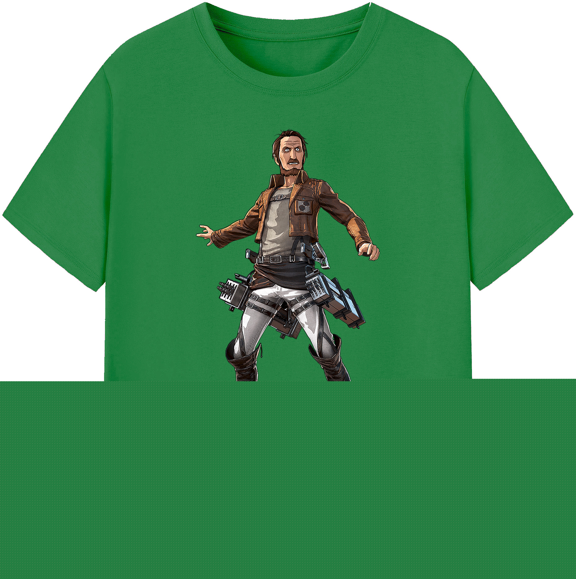 （画像用） 進撃の巨人 Attack on Titan 綿100％ メンズ半袖Tシャツ｜肌触りやわらか＆通気性