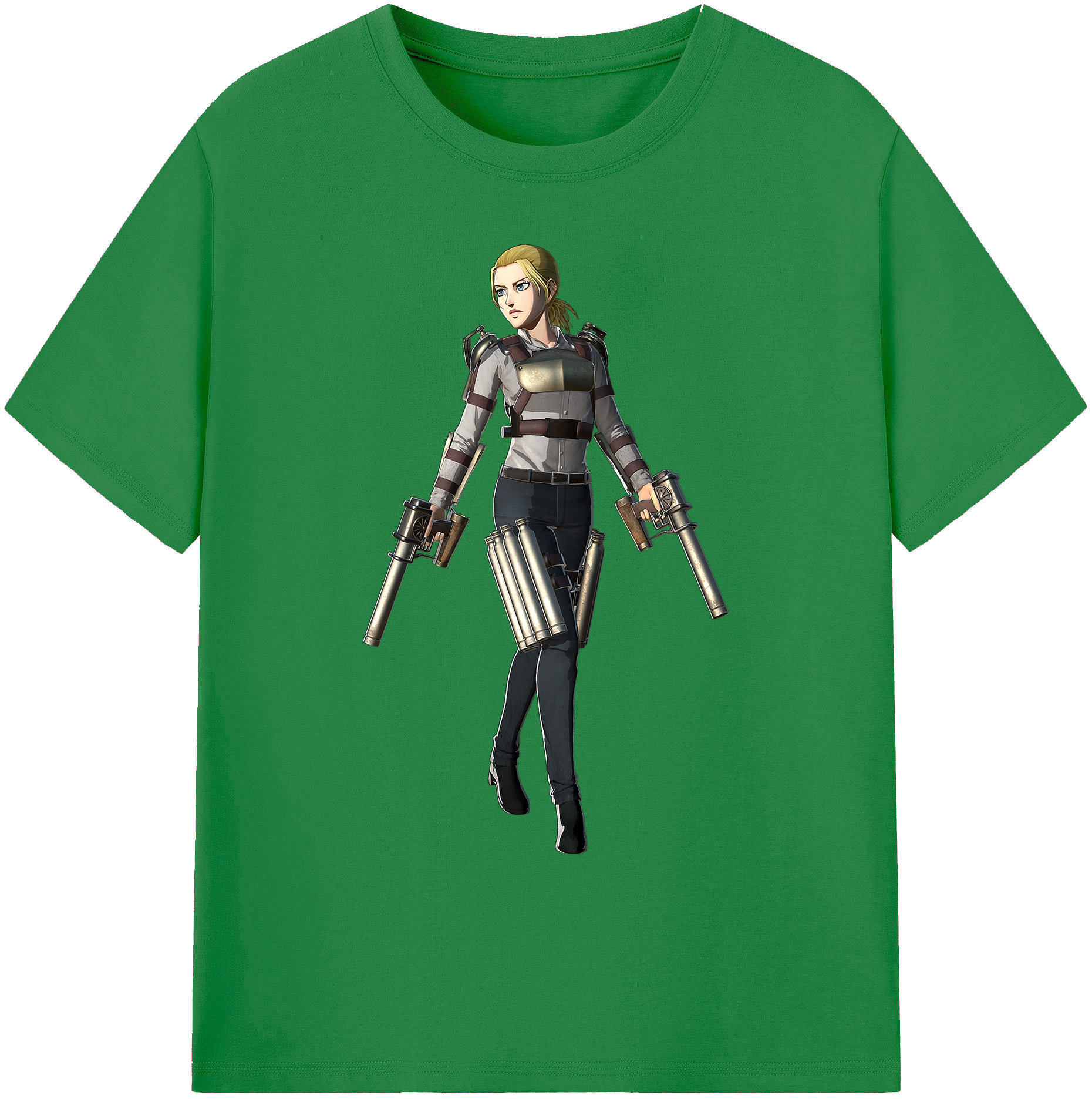 （画像用） 進撃の巨人 Attack on Titan 綿100％ メンズ半袖Tシャツ｜肌触りやわらか＆通気性