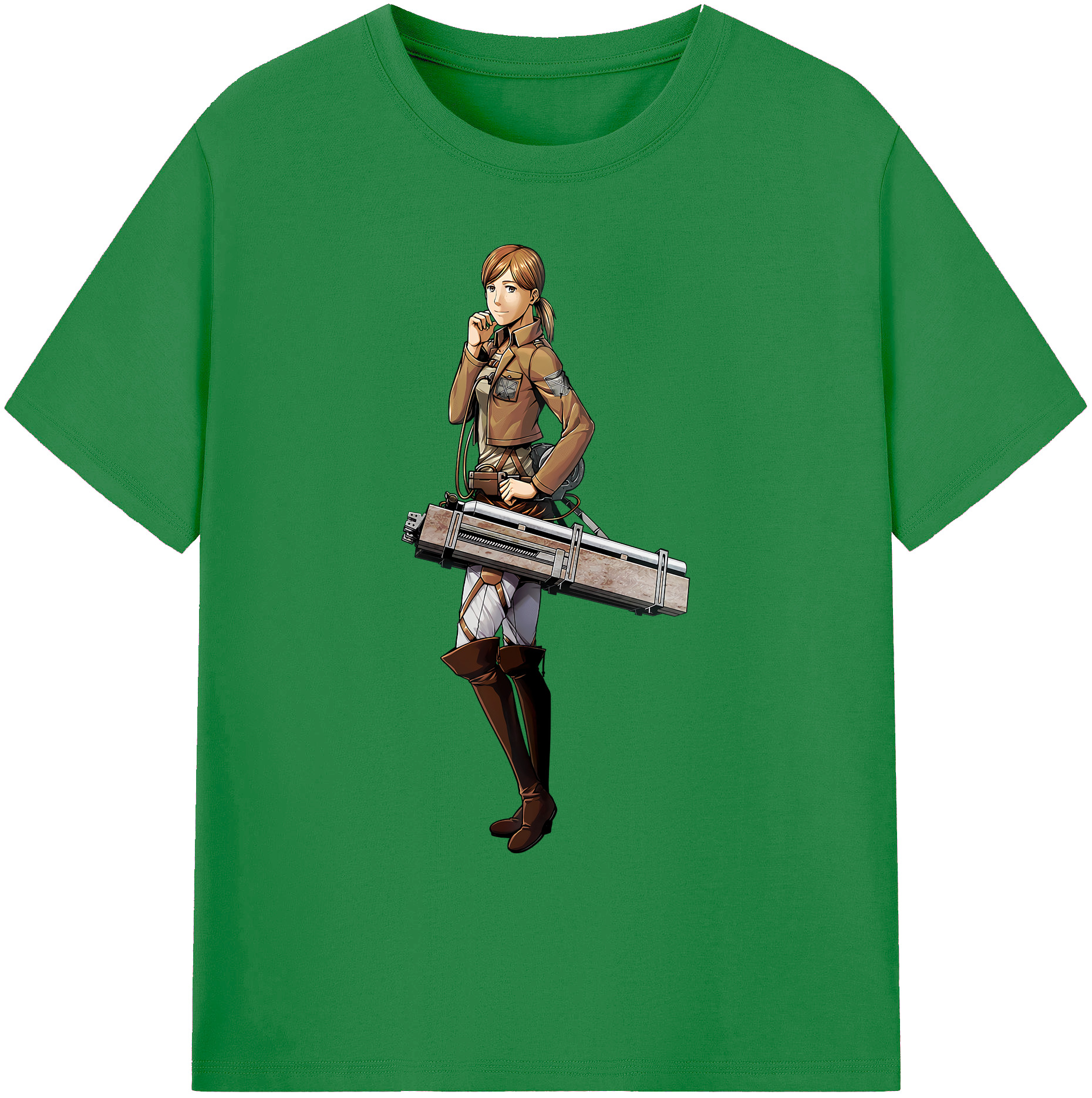 （画像用） 進撃の巨人 Attack on Titan 綿100％ メンズ半袖Tシャツ｜肌触りやわらか＆通気性