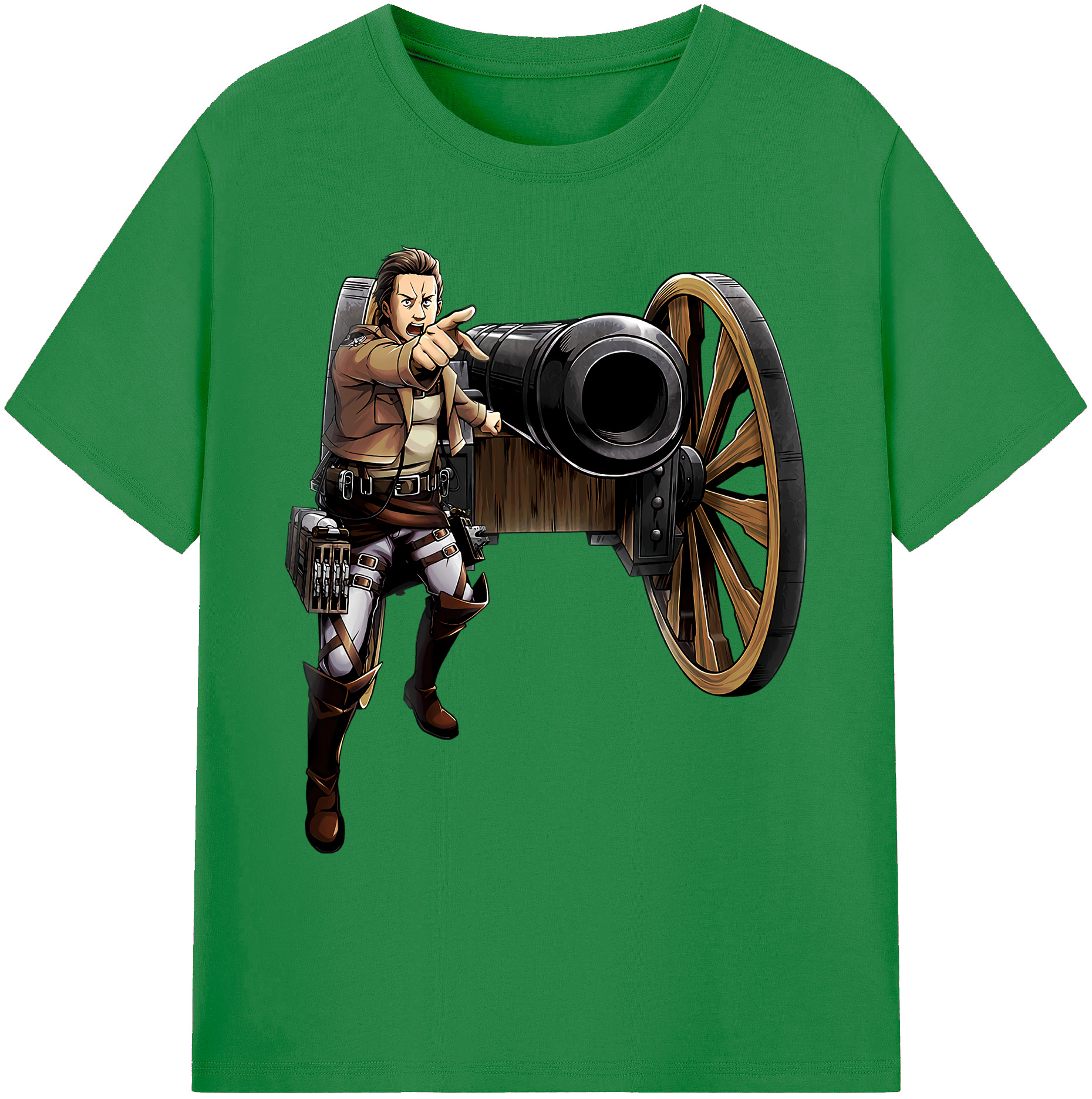 （画像用） 進撃の巨人 Attack on Titan 綿100％ メンズ半袖Tシャツ｜肌触りやわらか＆通気性