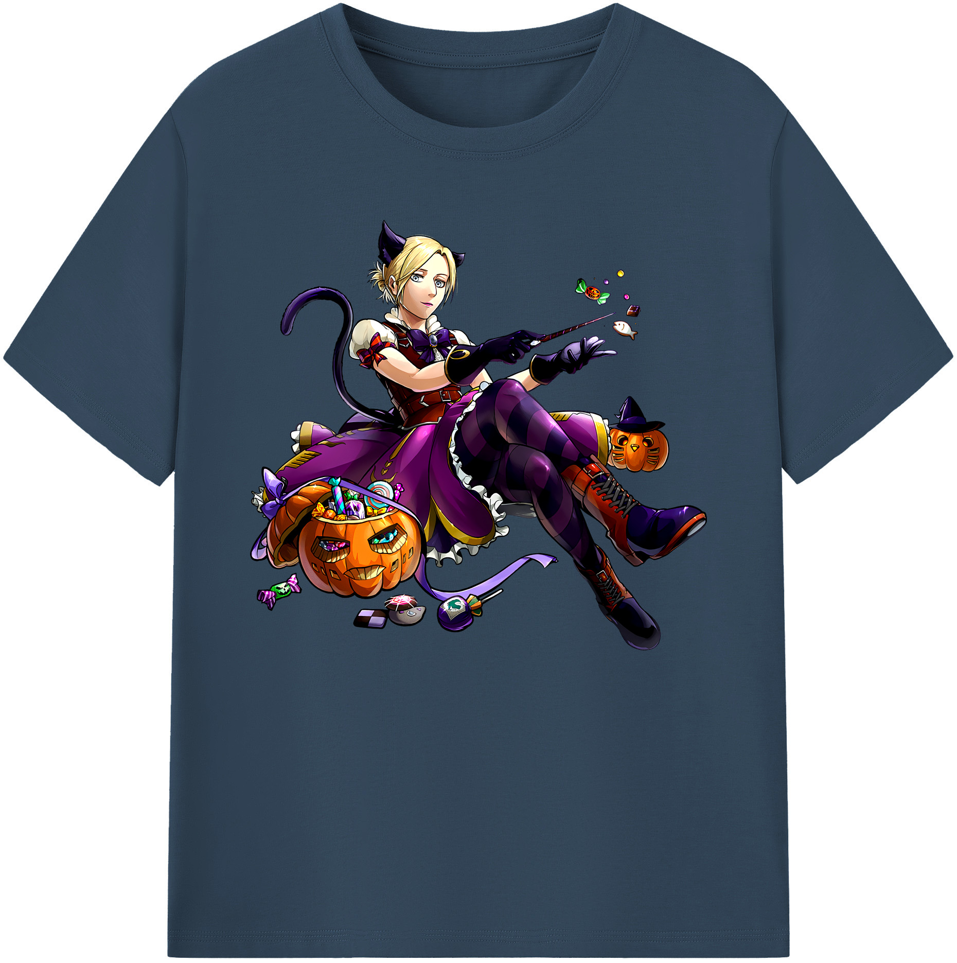 （画像用） 進撃の巨人 アニ・レオンハート Attack on Titan Annie Leonhart 綿100％ メンズ半袖Tシャツ｜肌触りやわらか＆通気性