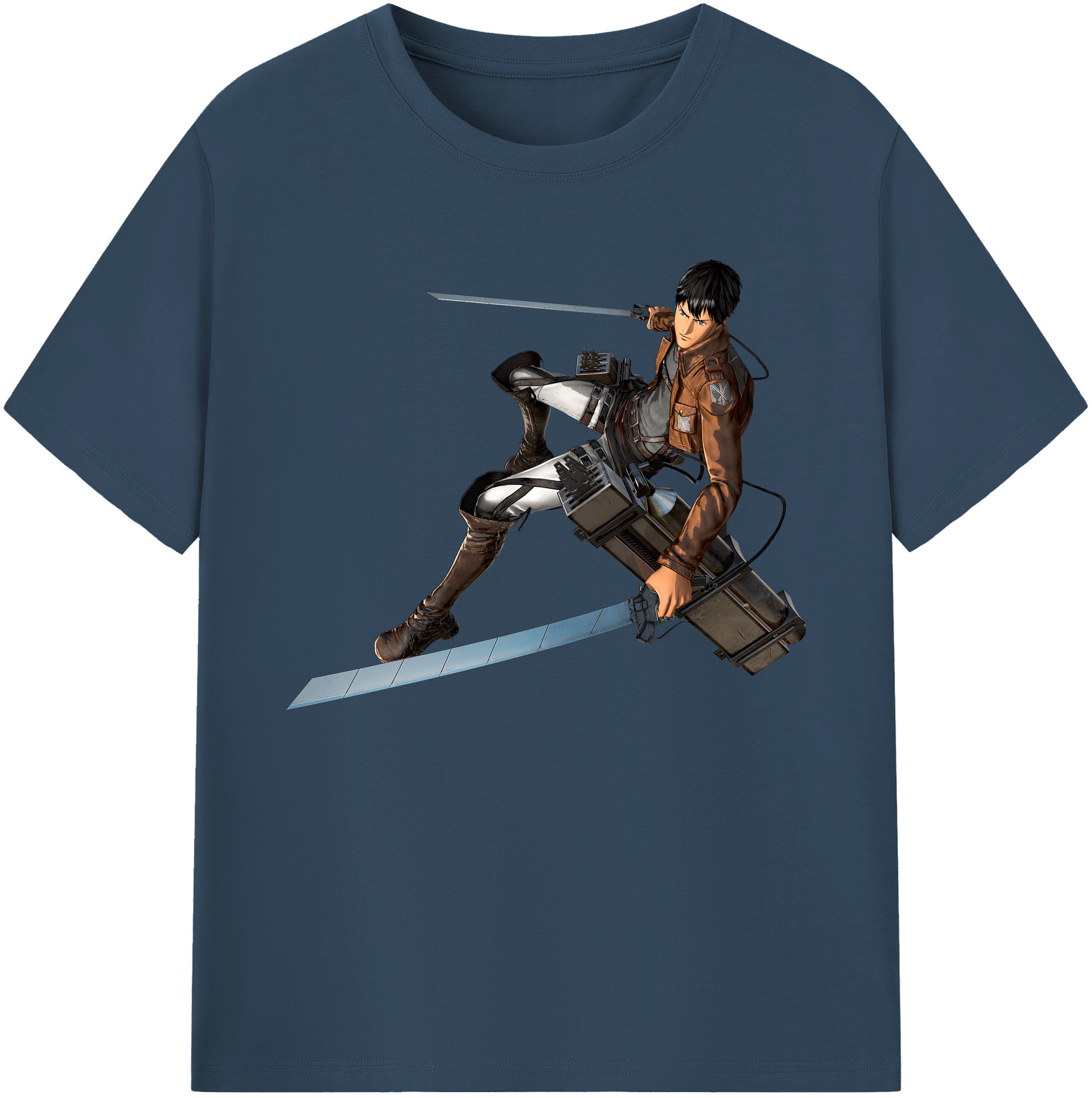 （画像用） 進撃の巨人 ベルトルト・フーバー Attack on Titan Bertholdt Hoover 綿100％ メンズ半袖Tシャツ｜肌触りやわらか＆通気性