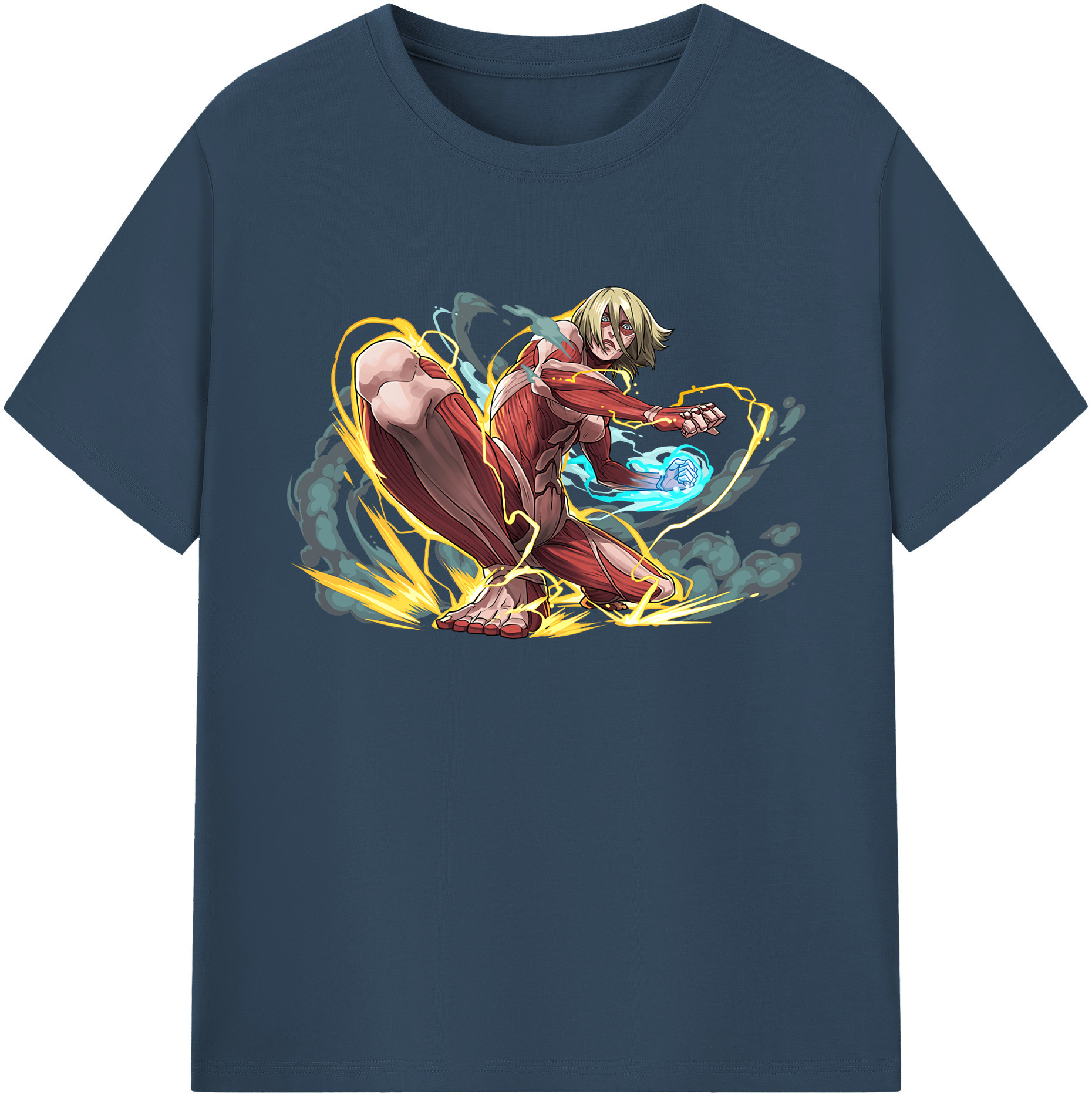 （画像用） 進撃の巨人 Attack on Titan 綿100％ メンズ半袖Tシャツ｜肌触りやわらか＆通気性