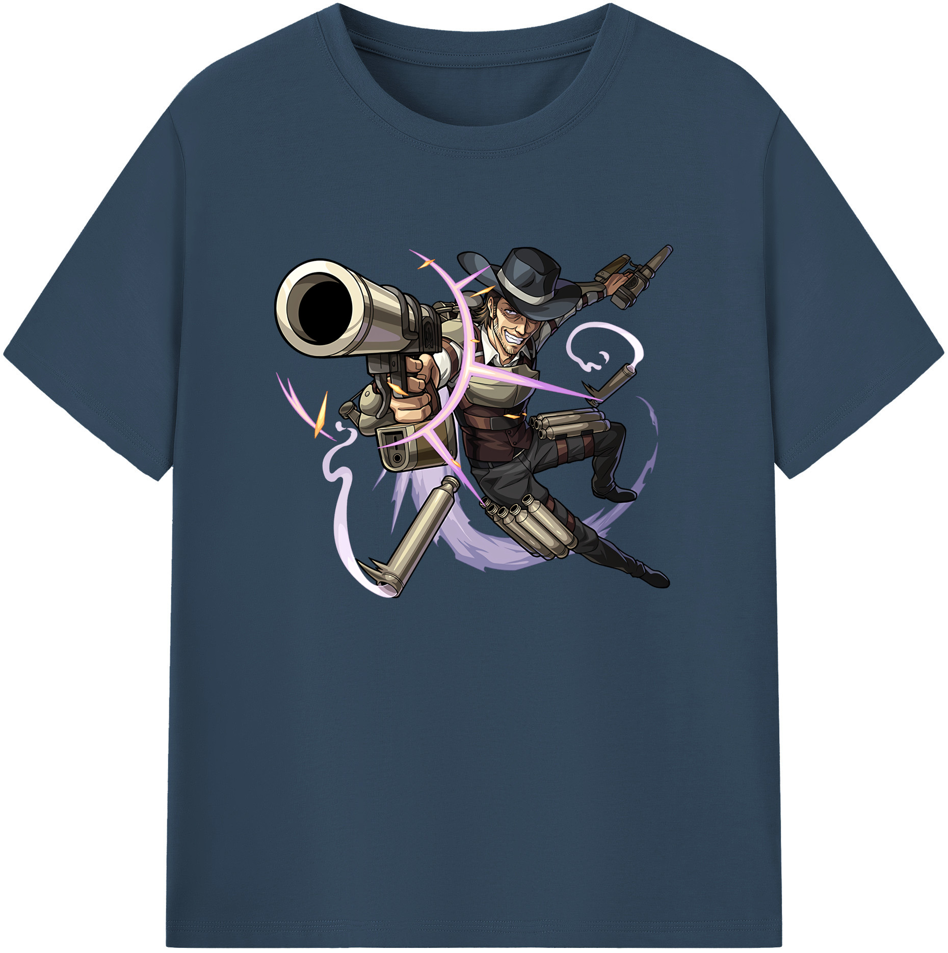 （画像用） 進撃の巨人 ケニー·アッカーマン Attack on Titan Kenny Ackerman 綿100％ メンズ半袖Tシャツ｜肌触りやわらか＆通気性