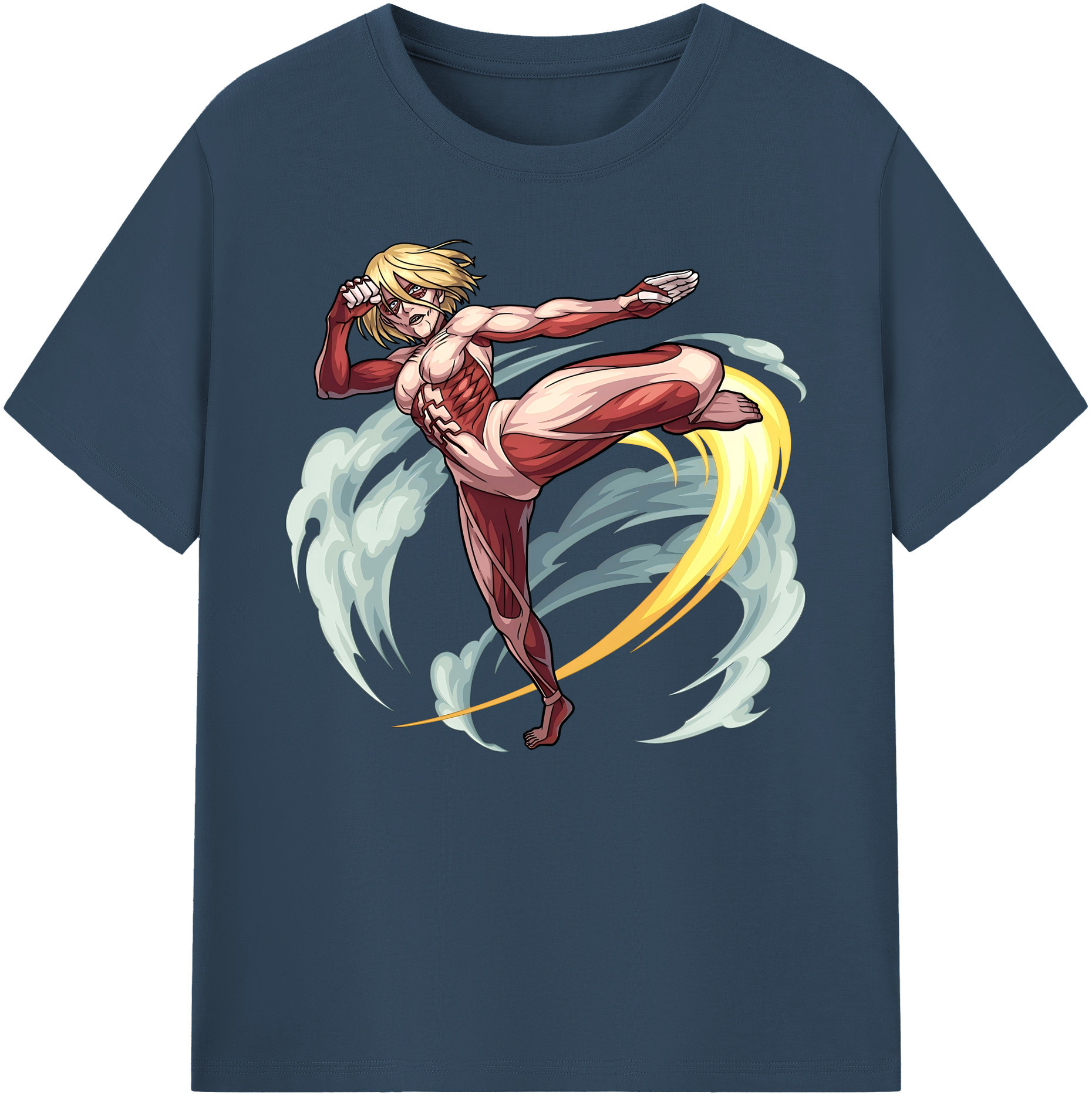 （画像用） 進撃の巨人 Attack on Titan 綿100％ メンズ半袖Tシャツ｜肌触りやわらか＆通気性