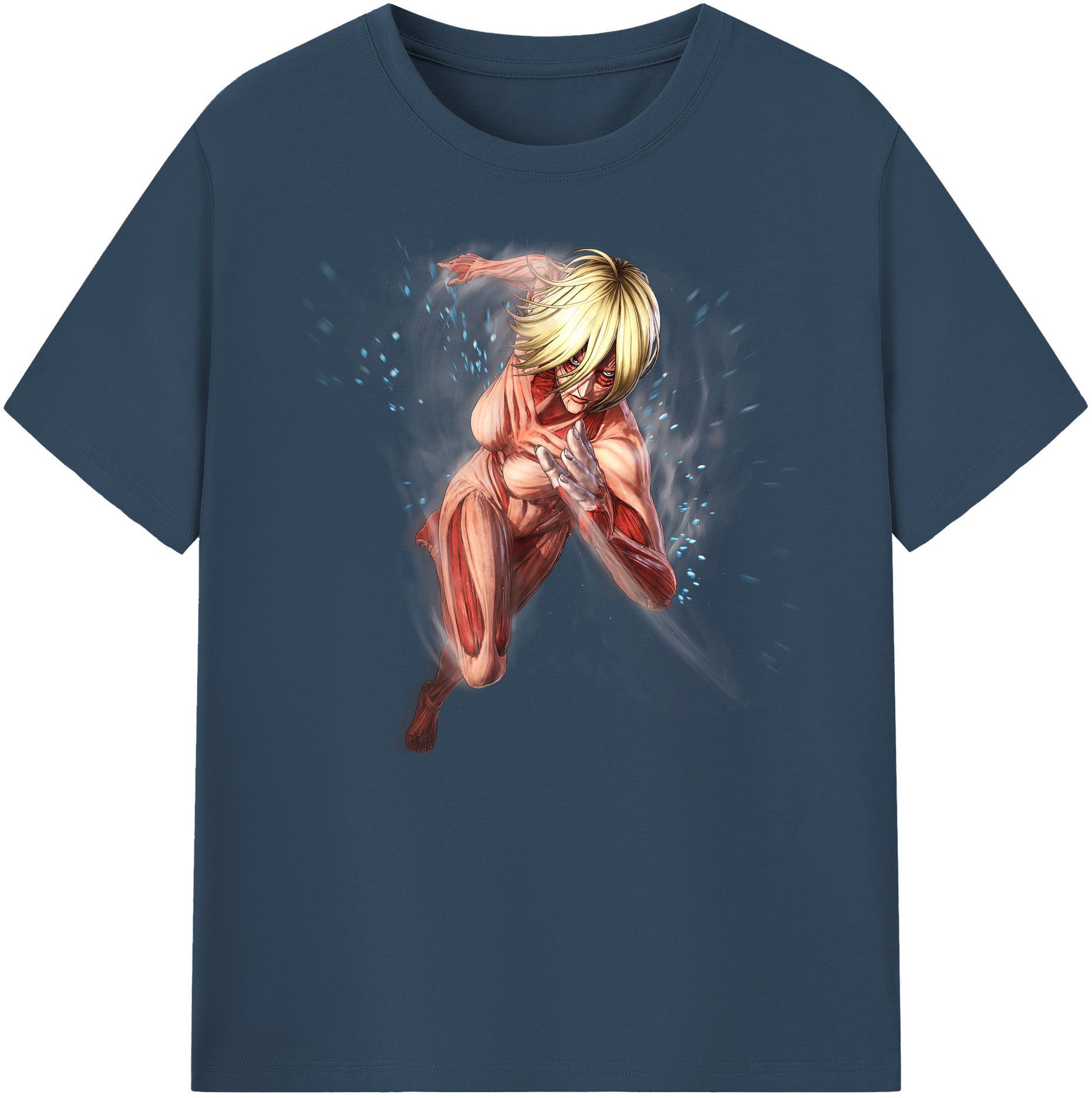 （画像用） 進撃の巨人 Attack on Titan 綿100％ メンズ半袖Tシャツ｜肌触りやわらか＆通気性