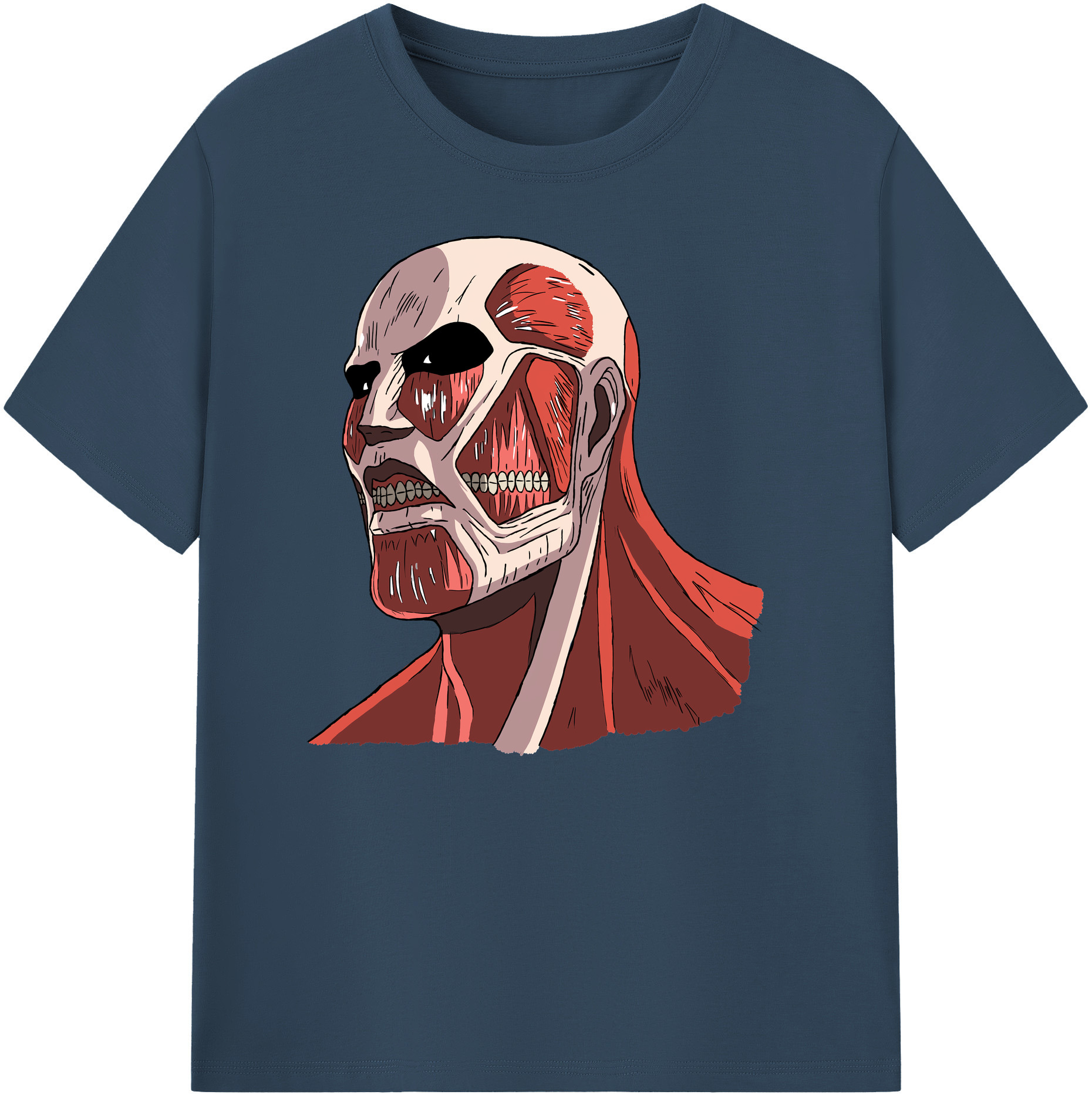 （画像用） 進撃の巨人 Attack on Titan 綿100％ メンズ半袖Tシャツ｜肌触りやわらか＆通気性