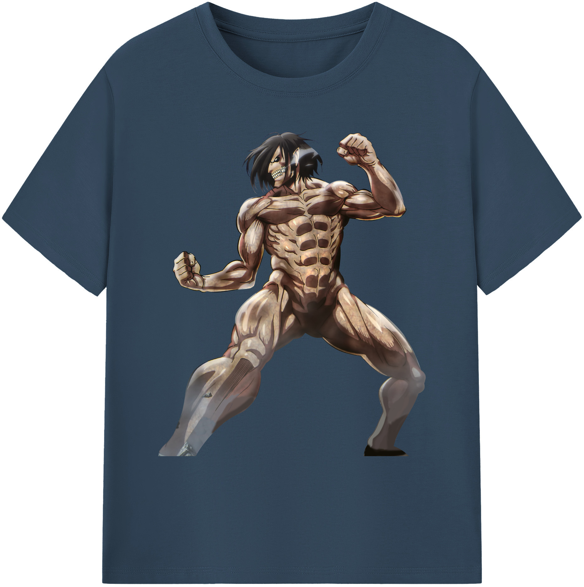 （画像用） 進撃の巨人 Attack on Titan 綿100％ メンズ半袖Tシャツ｜肌触りやわらか＆通気性