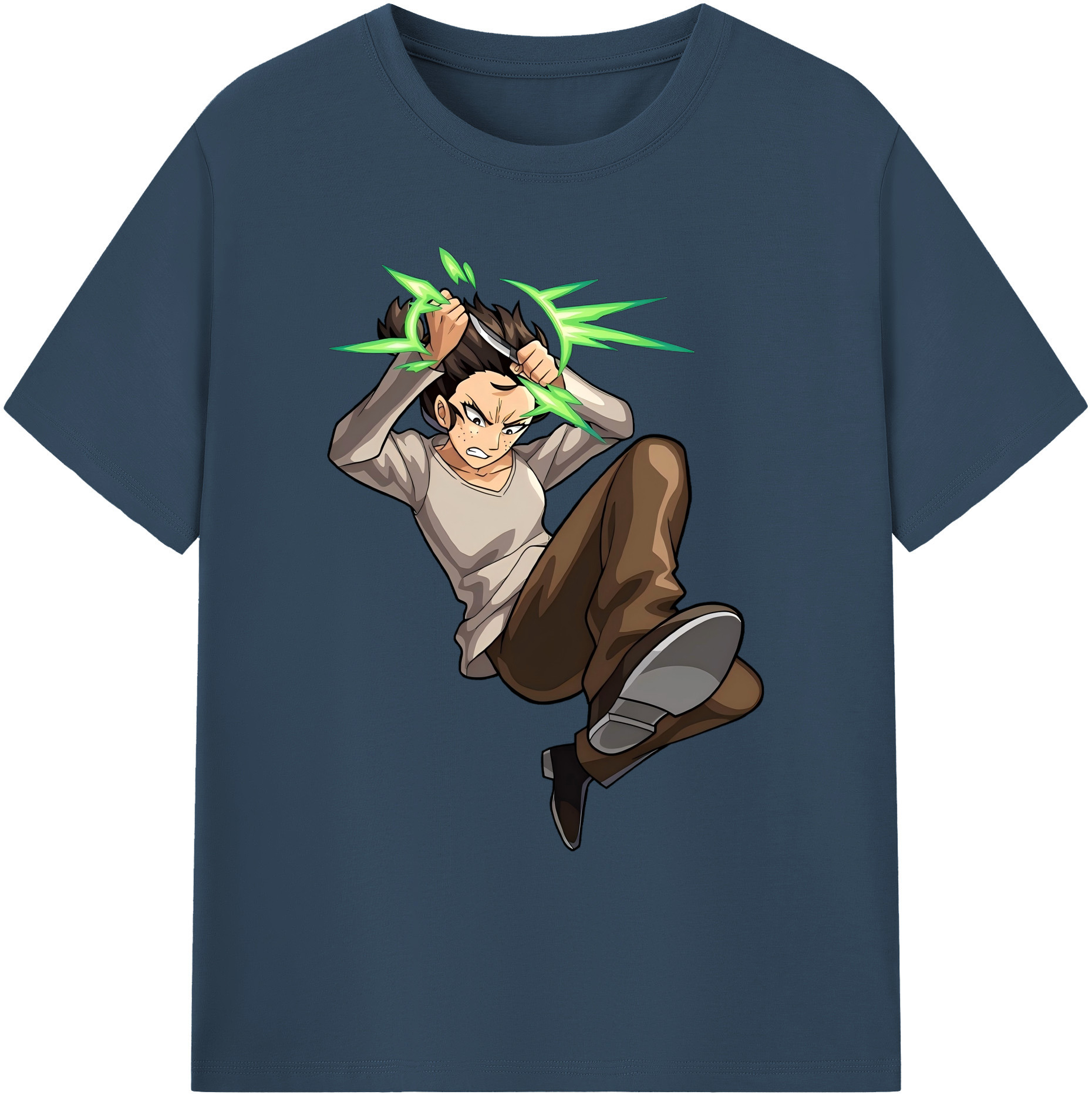（画像用） 進撃の巨人 Attack on Titan 綿100％ メンズ半袖Tシャツ｜肌触りやわらか＆通気性