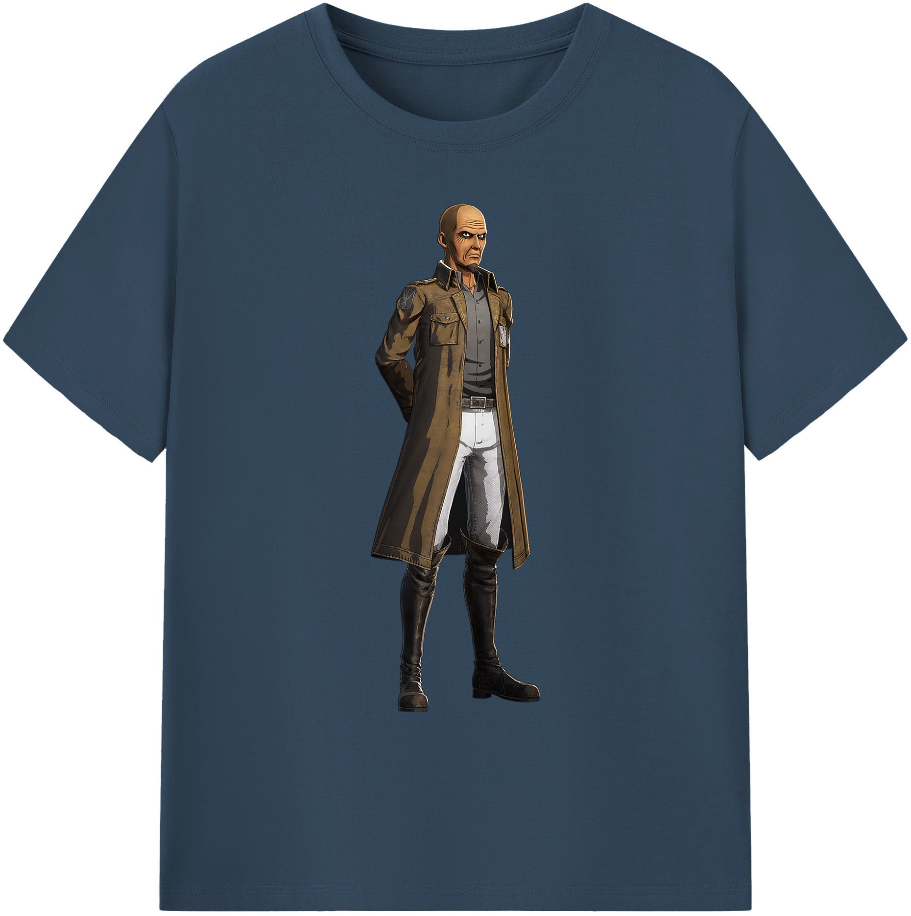 （画像用） 進撃の巨人 Attack on Titan 綿100％ メンズ半袖Tシャツ｜肌触りやわらか＆通気性