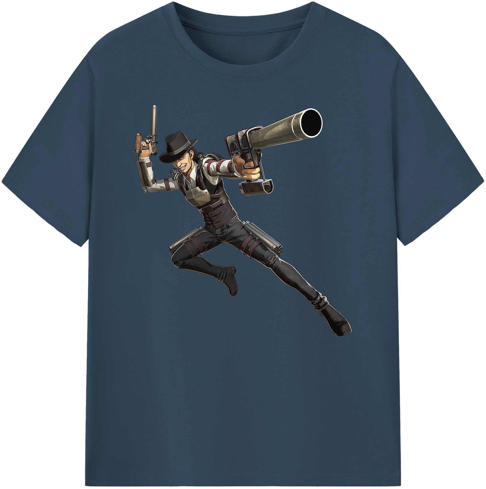 （画像用） 進撃の巨人 Attack on Titan 綿100％ メンズ半袖Tシャツ｜肌触りやわらか＆通気性
