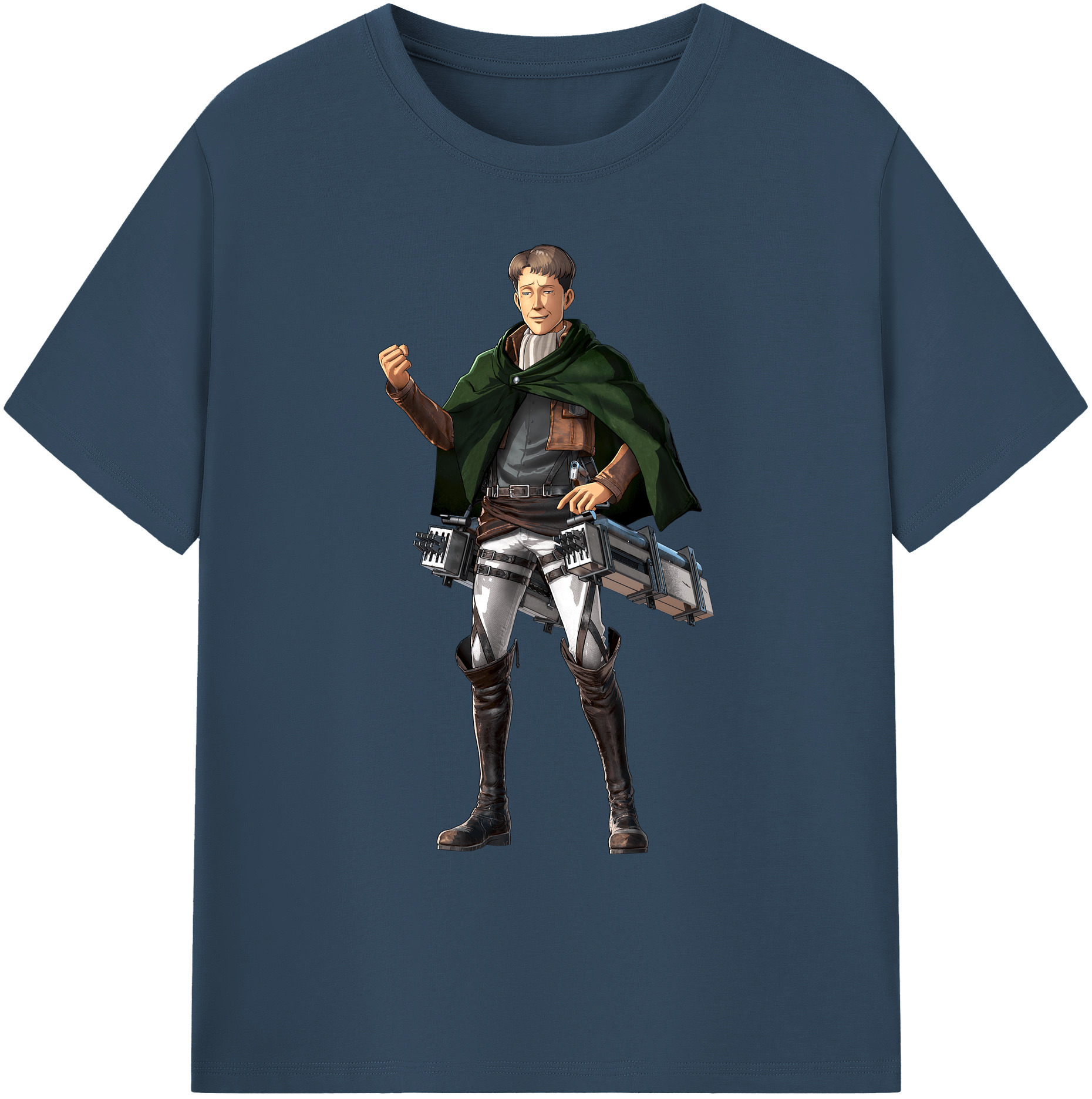 （画像用） 進撃の巨人 Attack on Titan 綿100％ メンズ半袖Tシャツ｜肌触りやわらか＆通気性