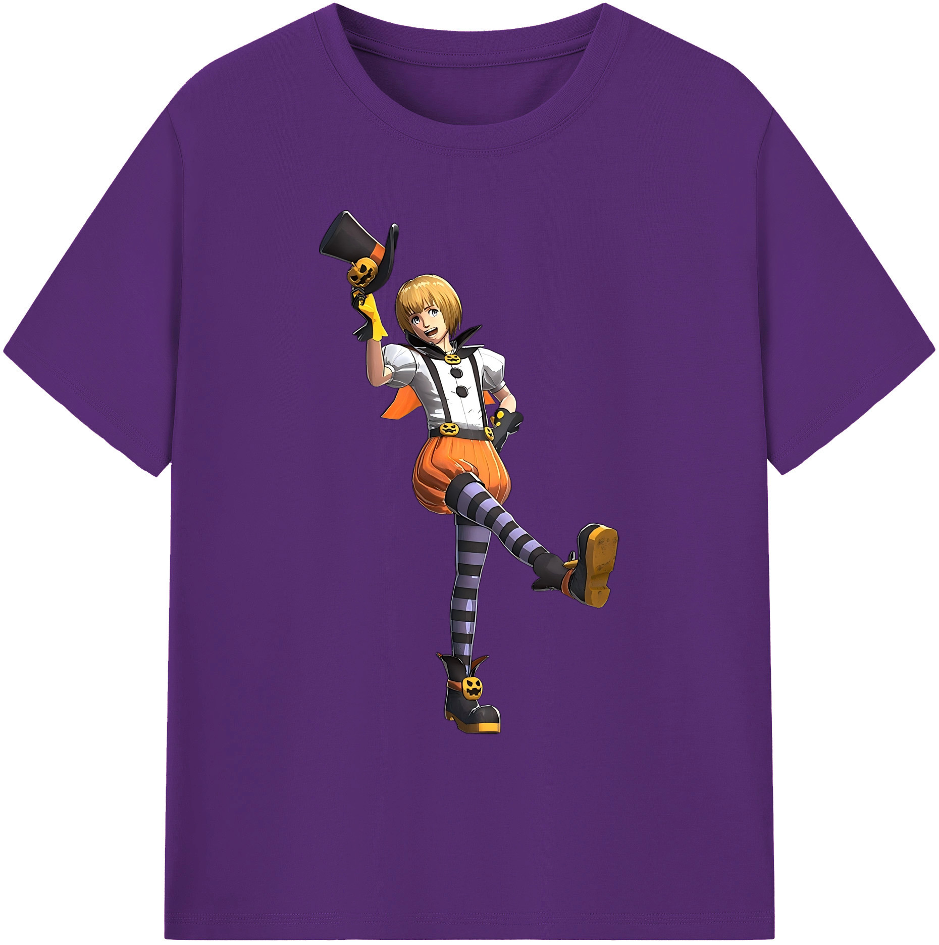 （画像用） 進撃の巨人 アルミン·アルレルト Attack on Titan Armin Arlert 綿100％ メンズ半袖Tシャツ｜肌触りやわらか＆通気性