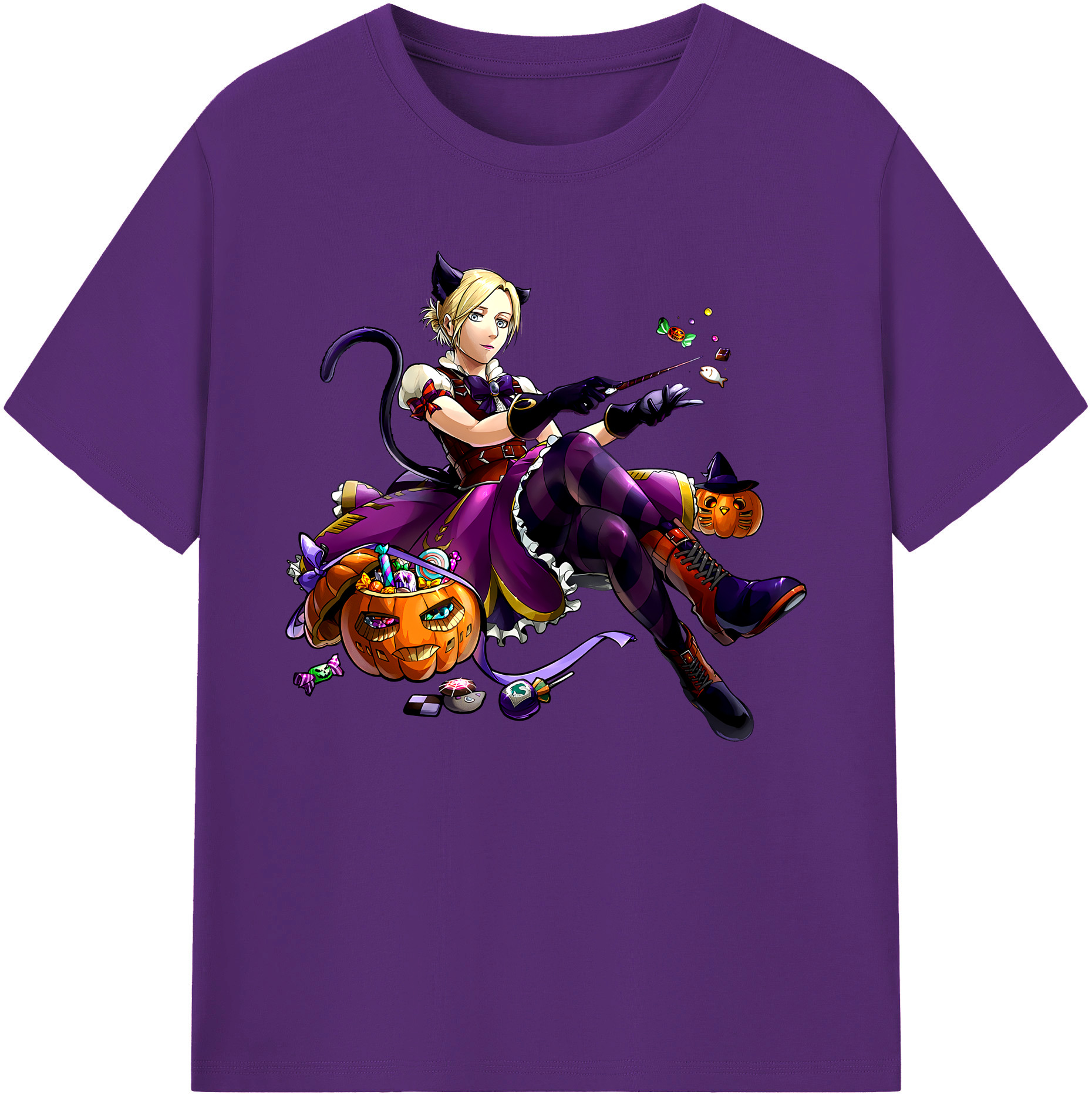 （画像用） 進撃の巨人 アニ・レオンハート Attack on Titan Annie Leonhart 綿100％ メンズ半袖Tシャツ｜肌触りやわらか＆通気性